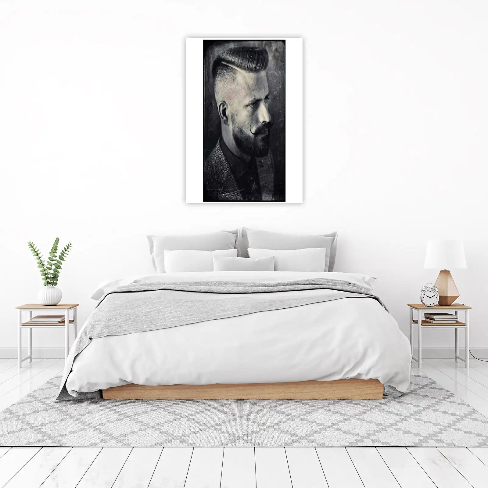 Vintage Gent Portrait Wall Art Wall Art