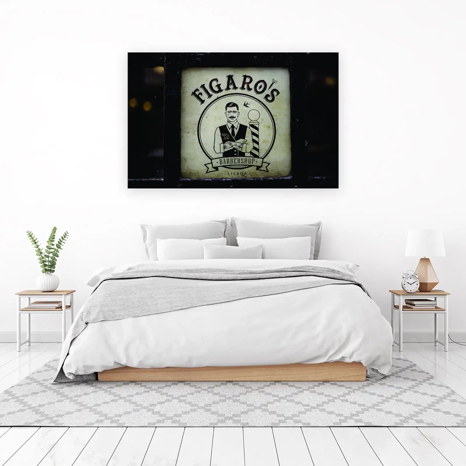 Vintage Barbershop Wall Art