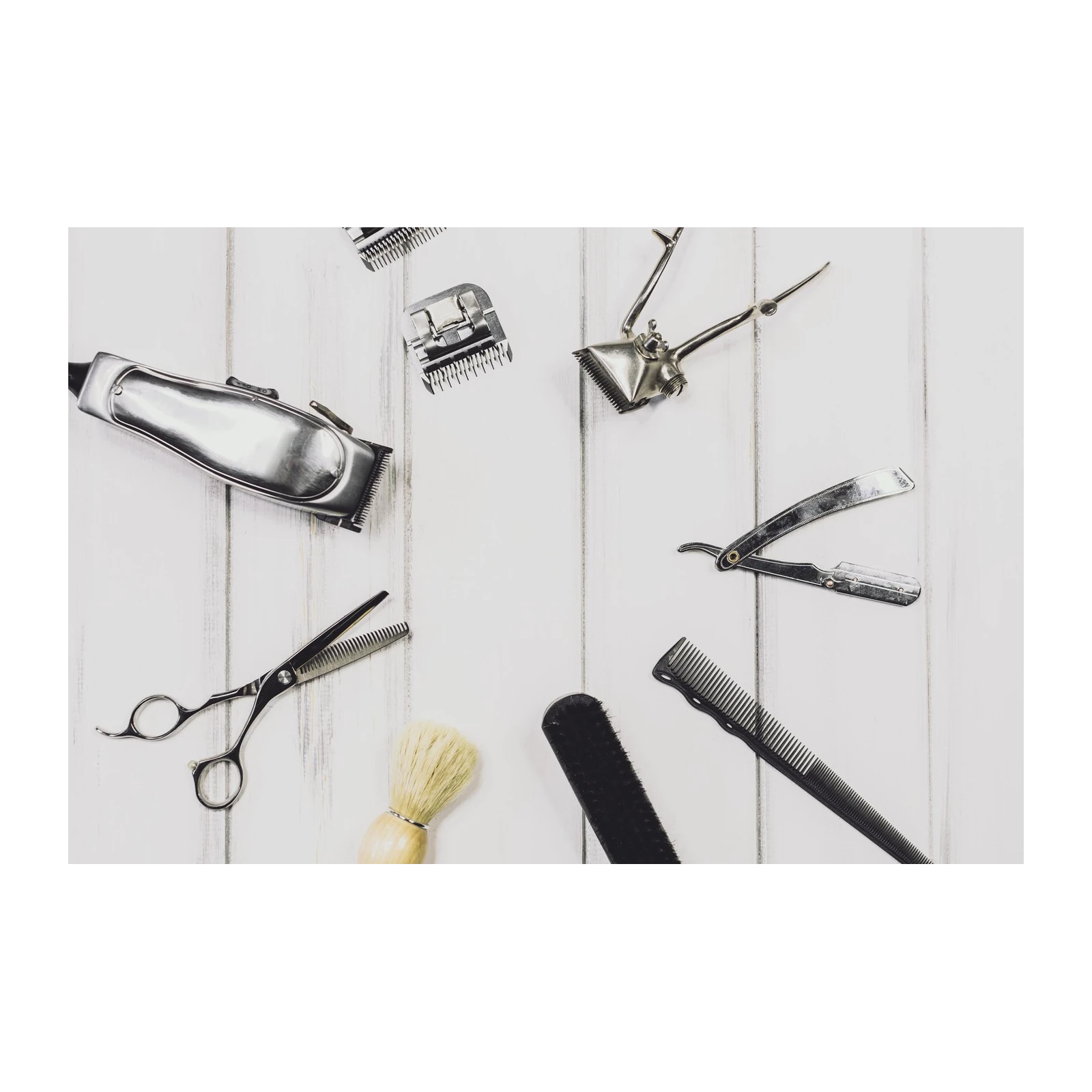Vintage Barber Tools Wall Art Wall Art