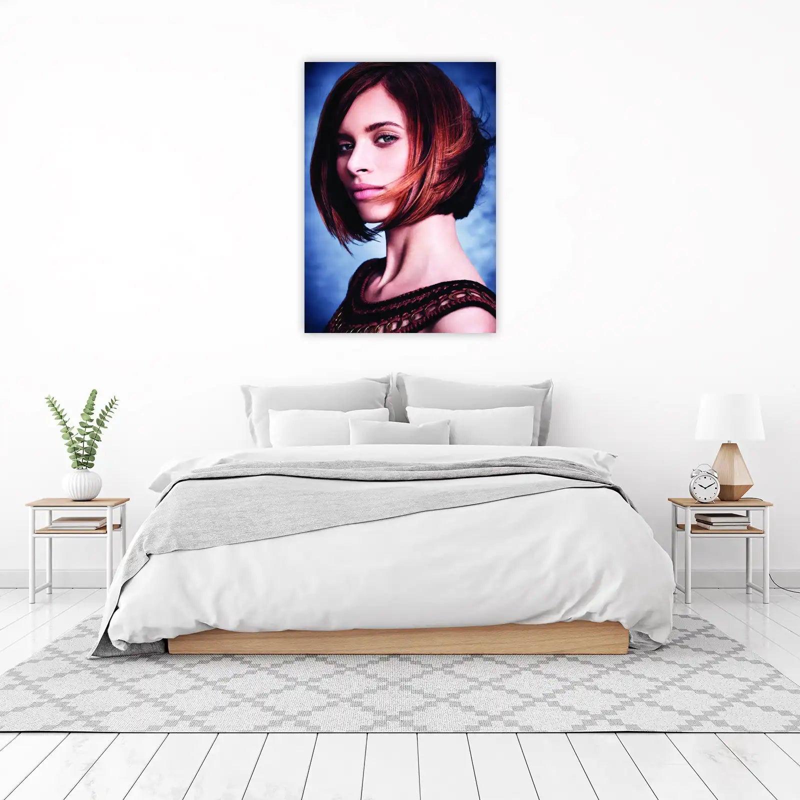 Elegant Woman Portrait Wall Art