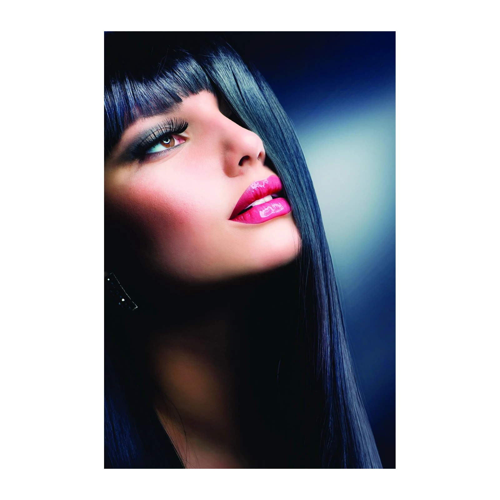 Glamorous Lips & Lashes Wall Art