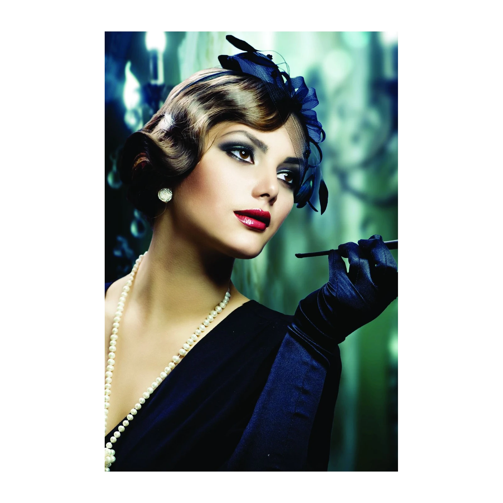 Art Deco Glamour Woman Wall Art