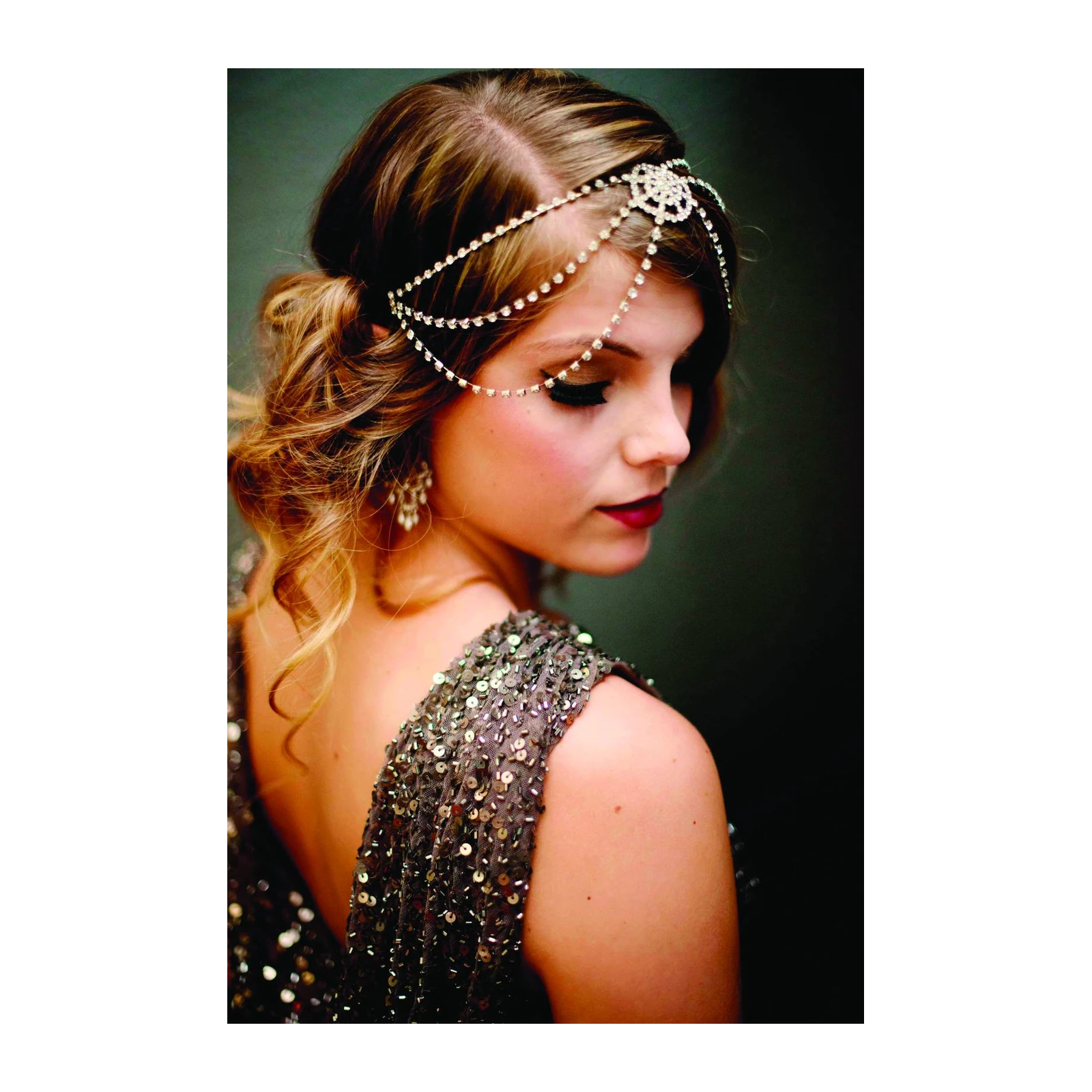 Glamorous Art Deco Flapper Wall Art