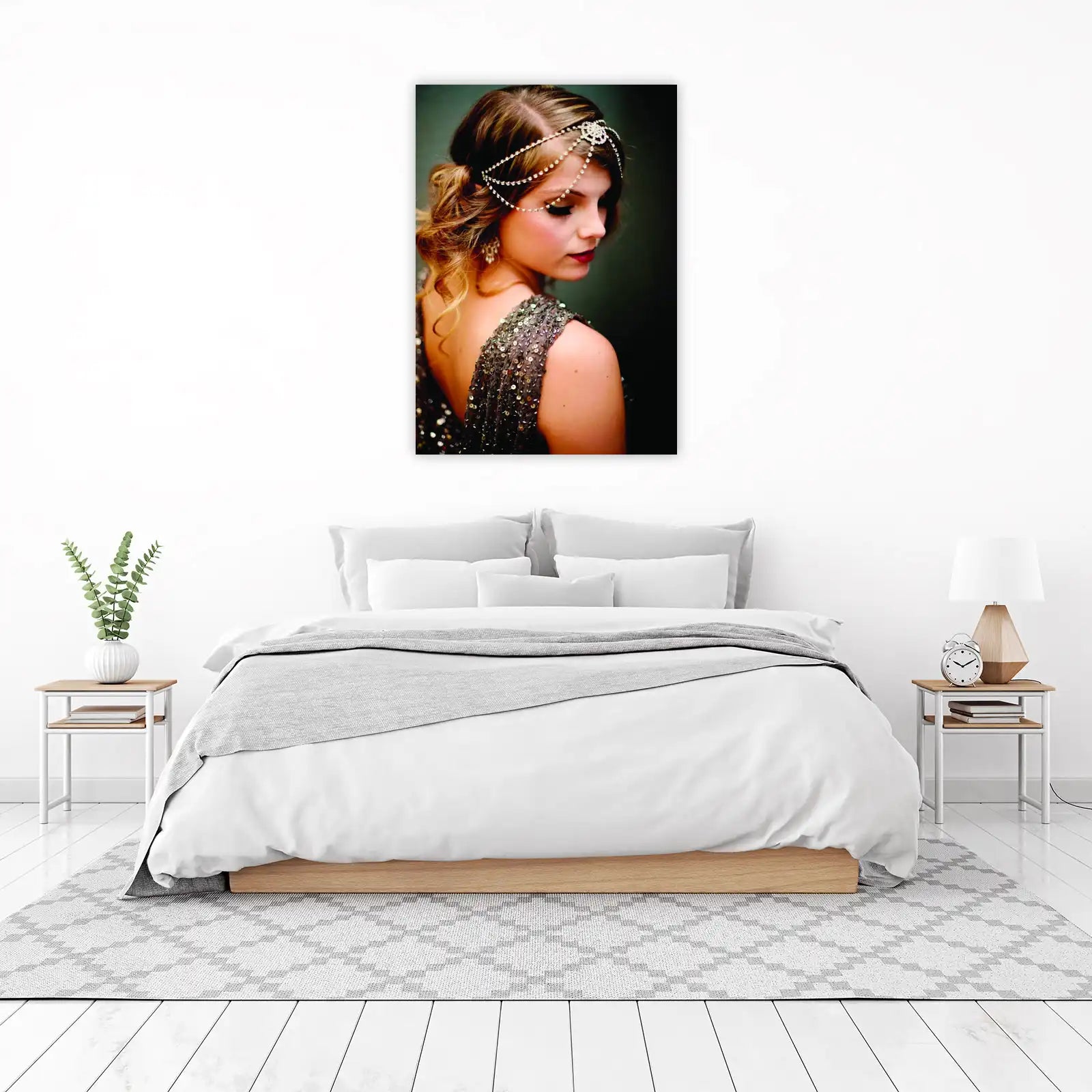Glamorous Art Deco Flapper Wall Art