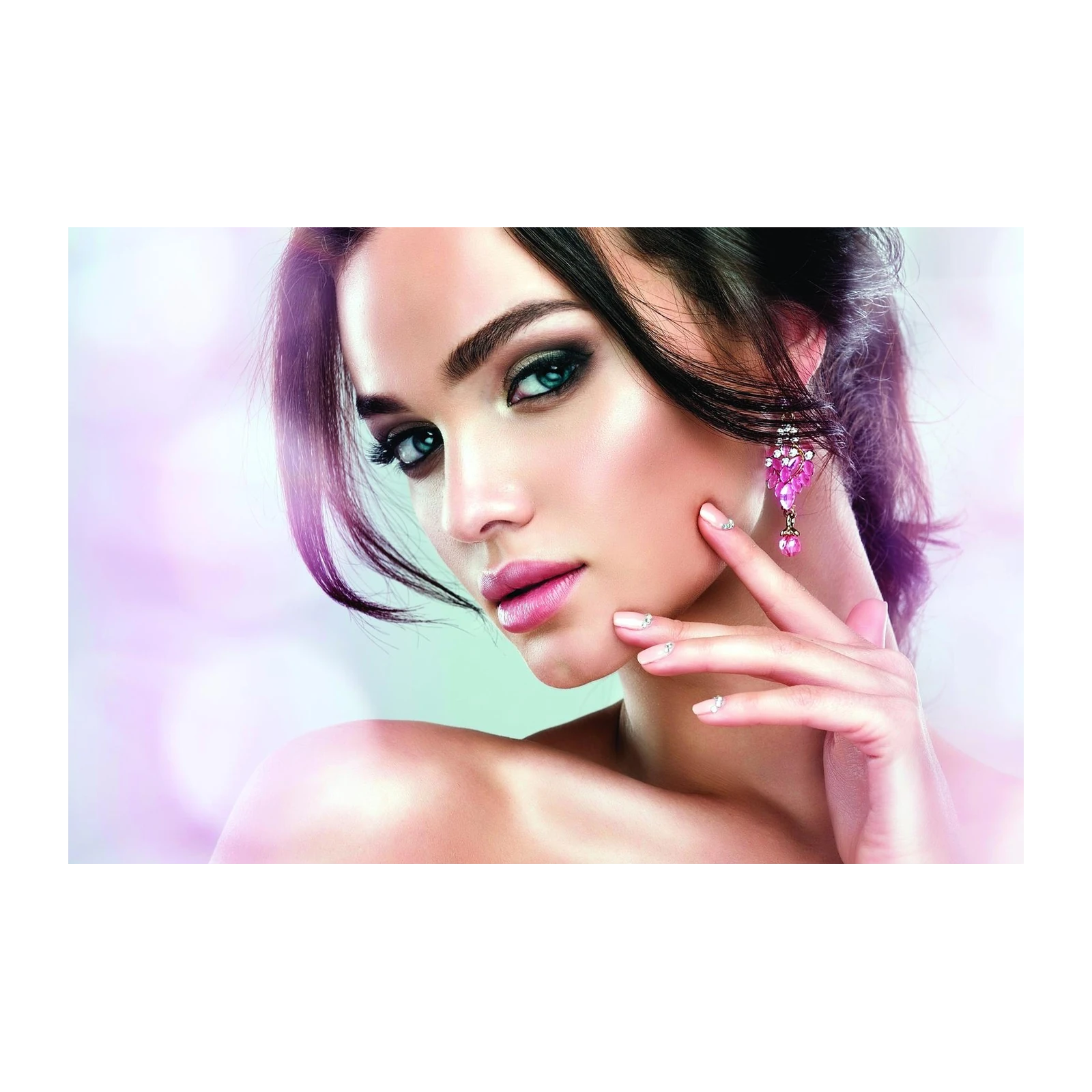 Glamorous Woman Portrait Wall Art