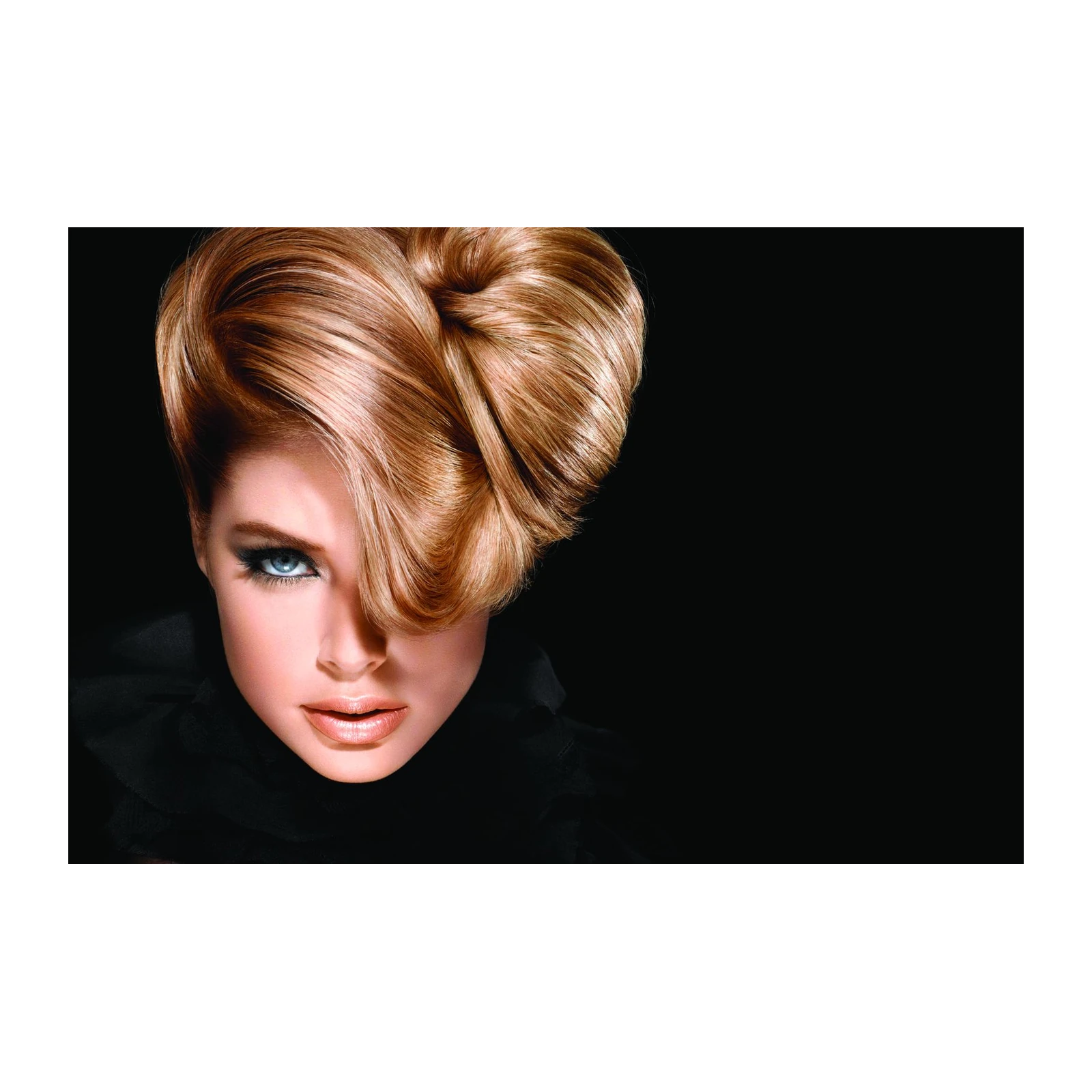 Elegant Blonde Woman Portrait Wall Art