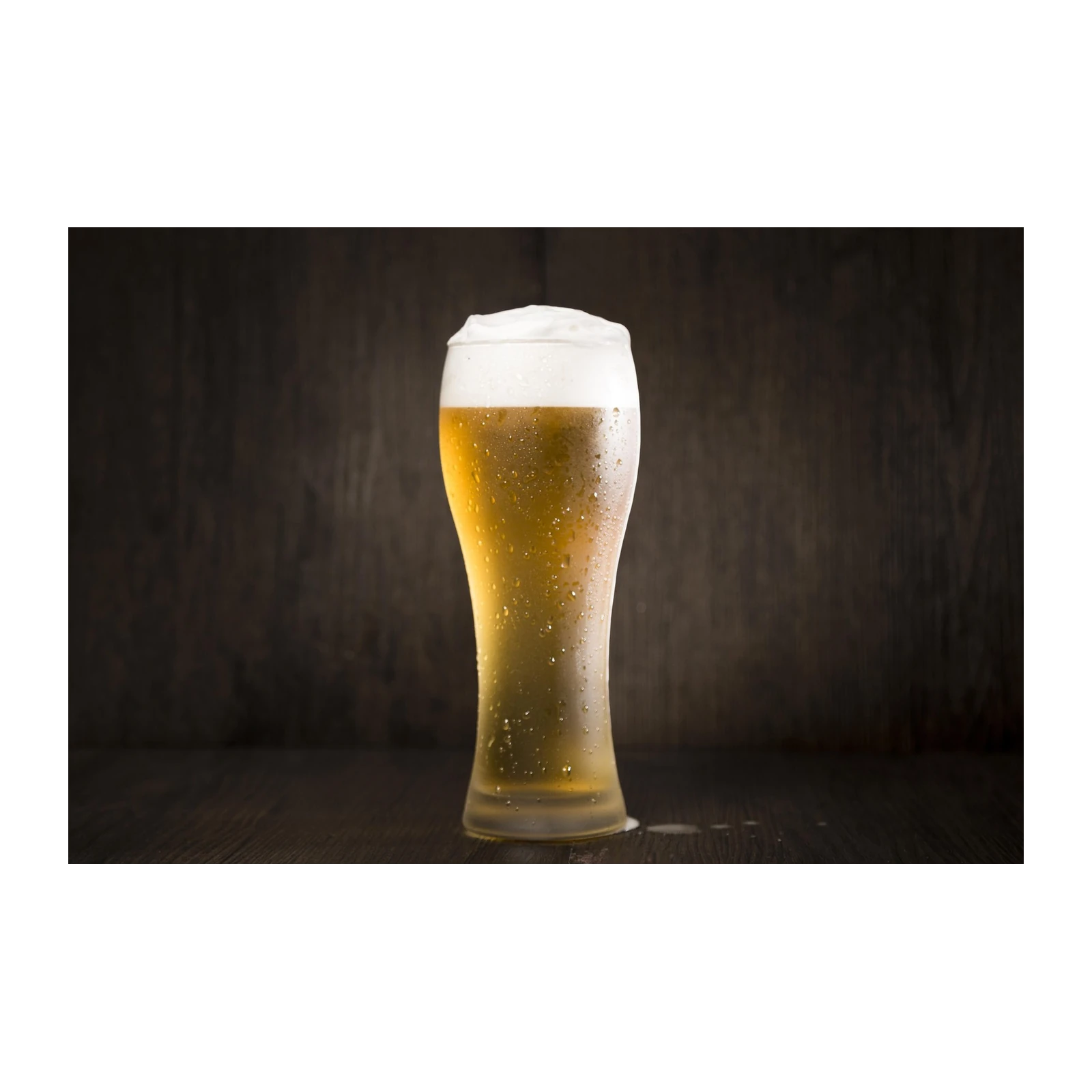 Refreshing Beer Glass Cold Wall Art