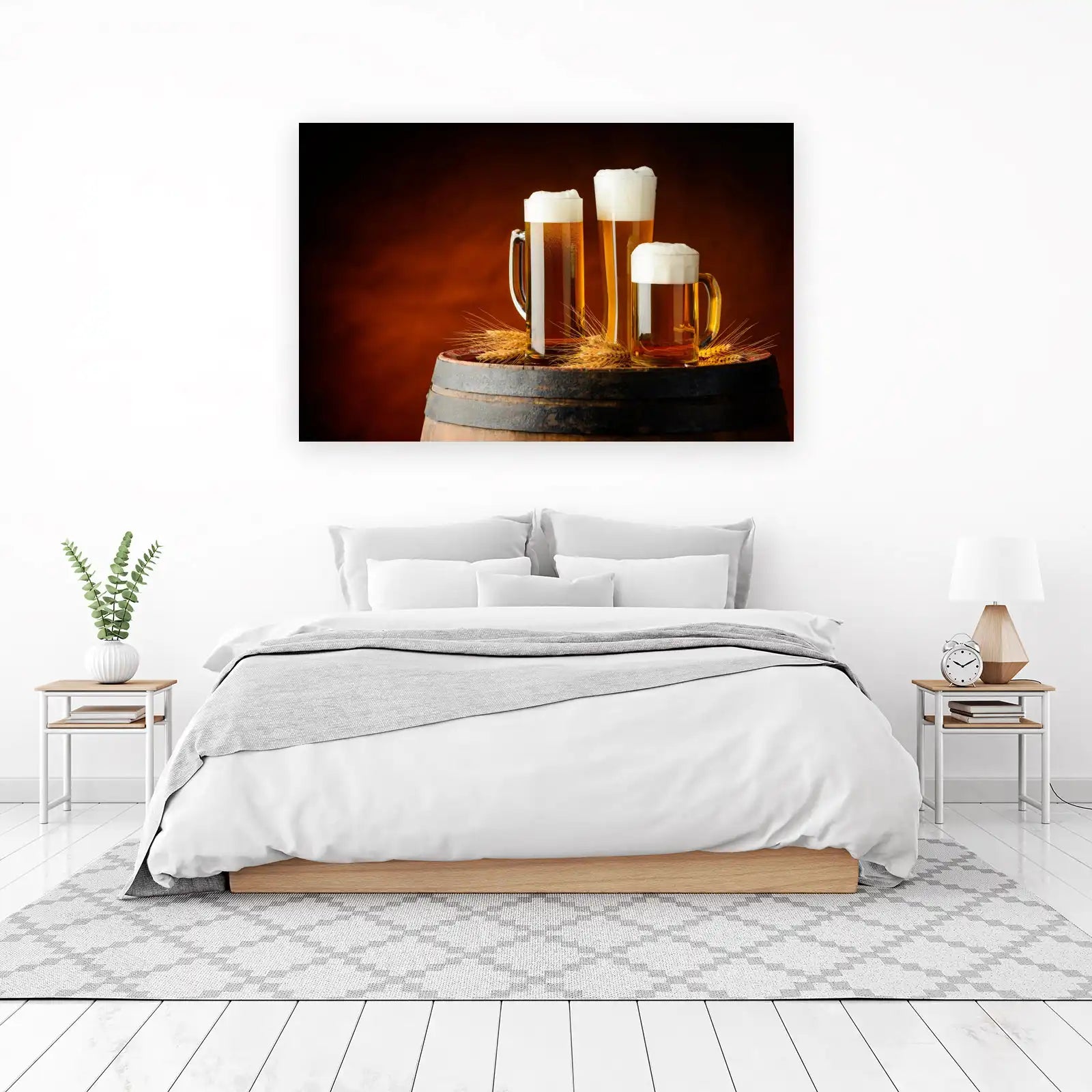 Craft Beer & Barley Art Wall Art