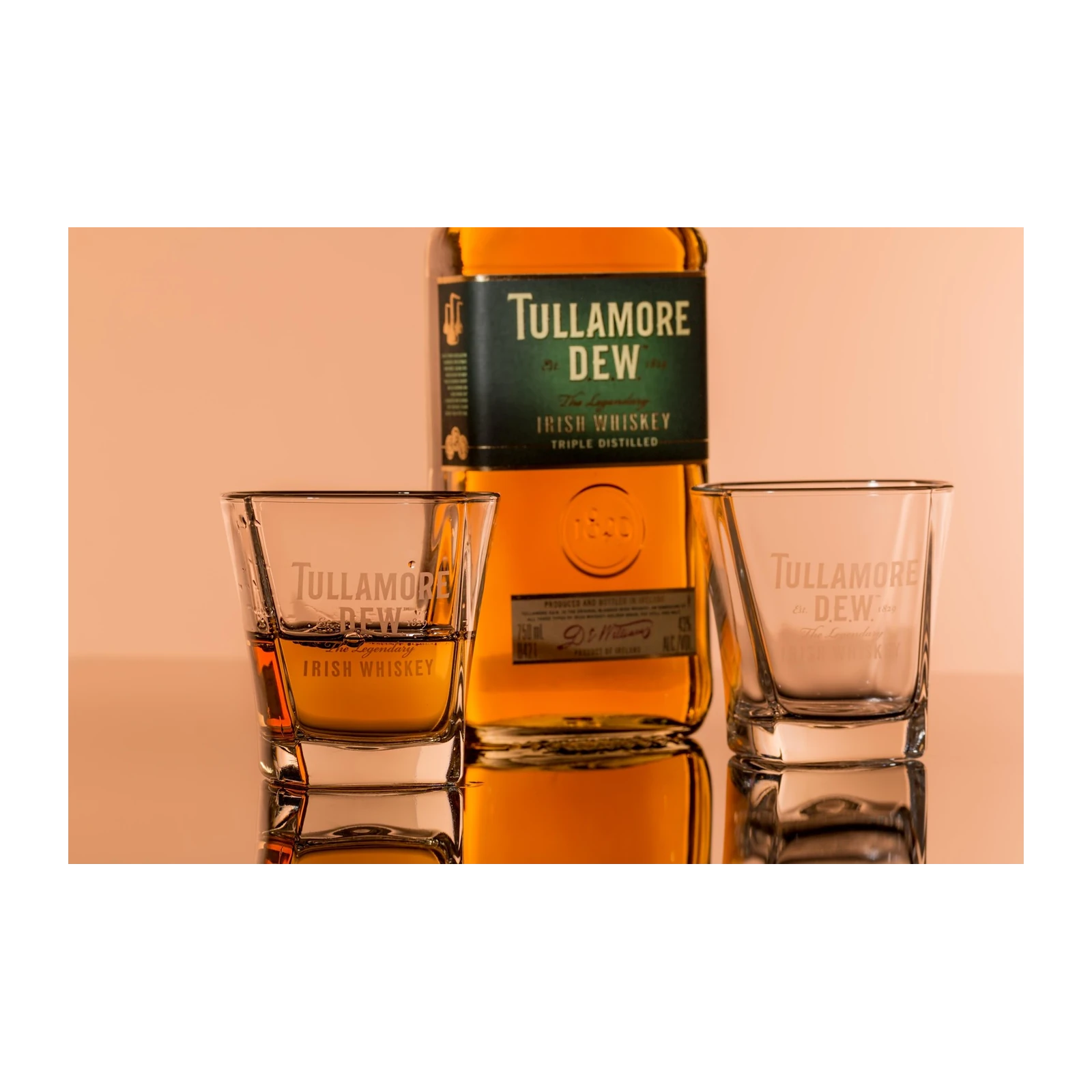 Tullamore Dew Irish Whiskey Bar Art Wall Art