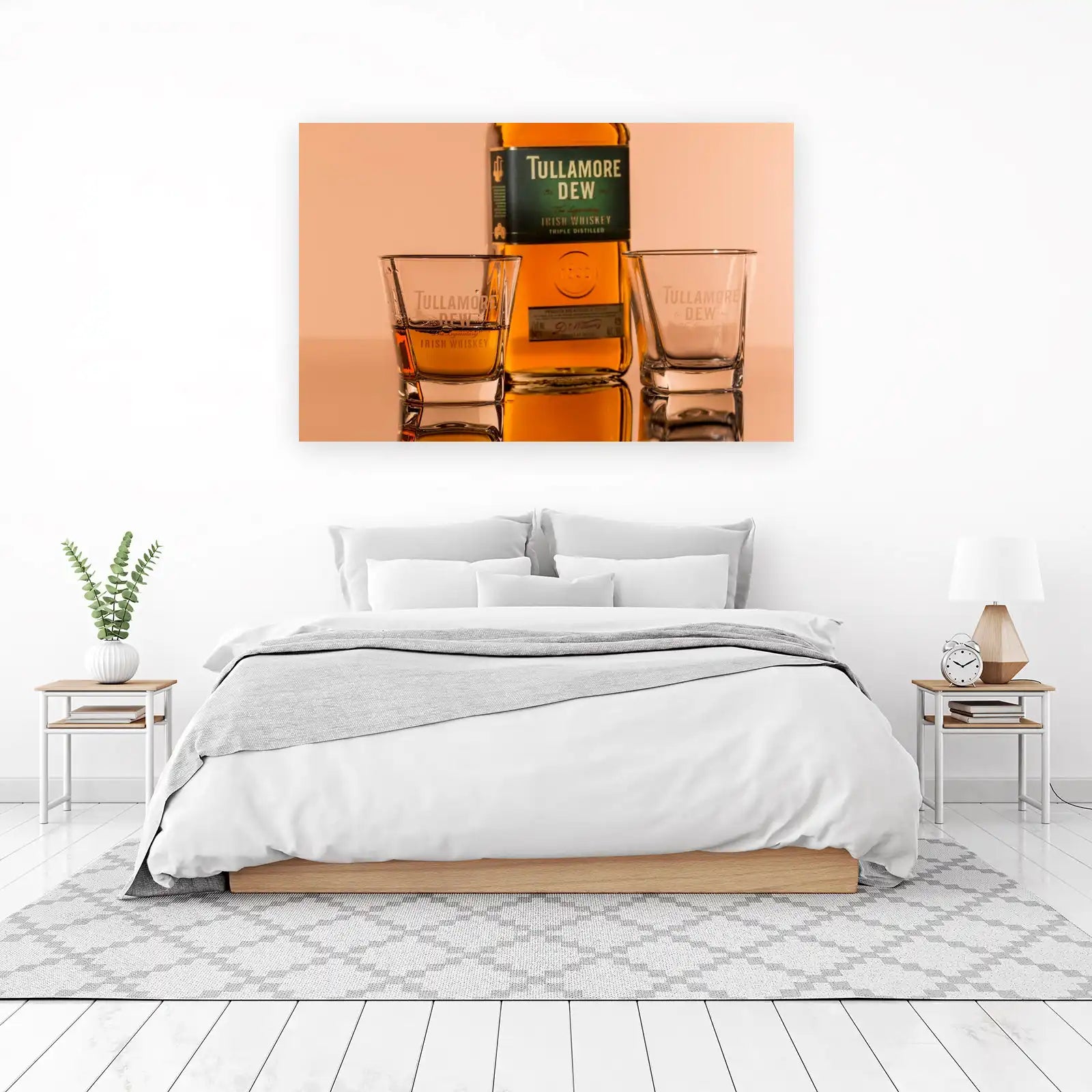 Tullamore Dew Irish Whiskey Bar Art Wall Art
