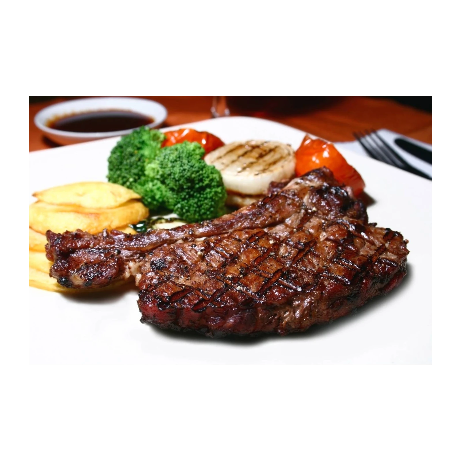 Gourmet Steak Dinner Wall Art