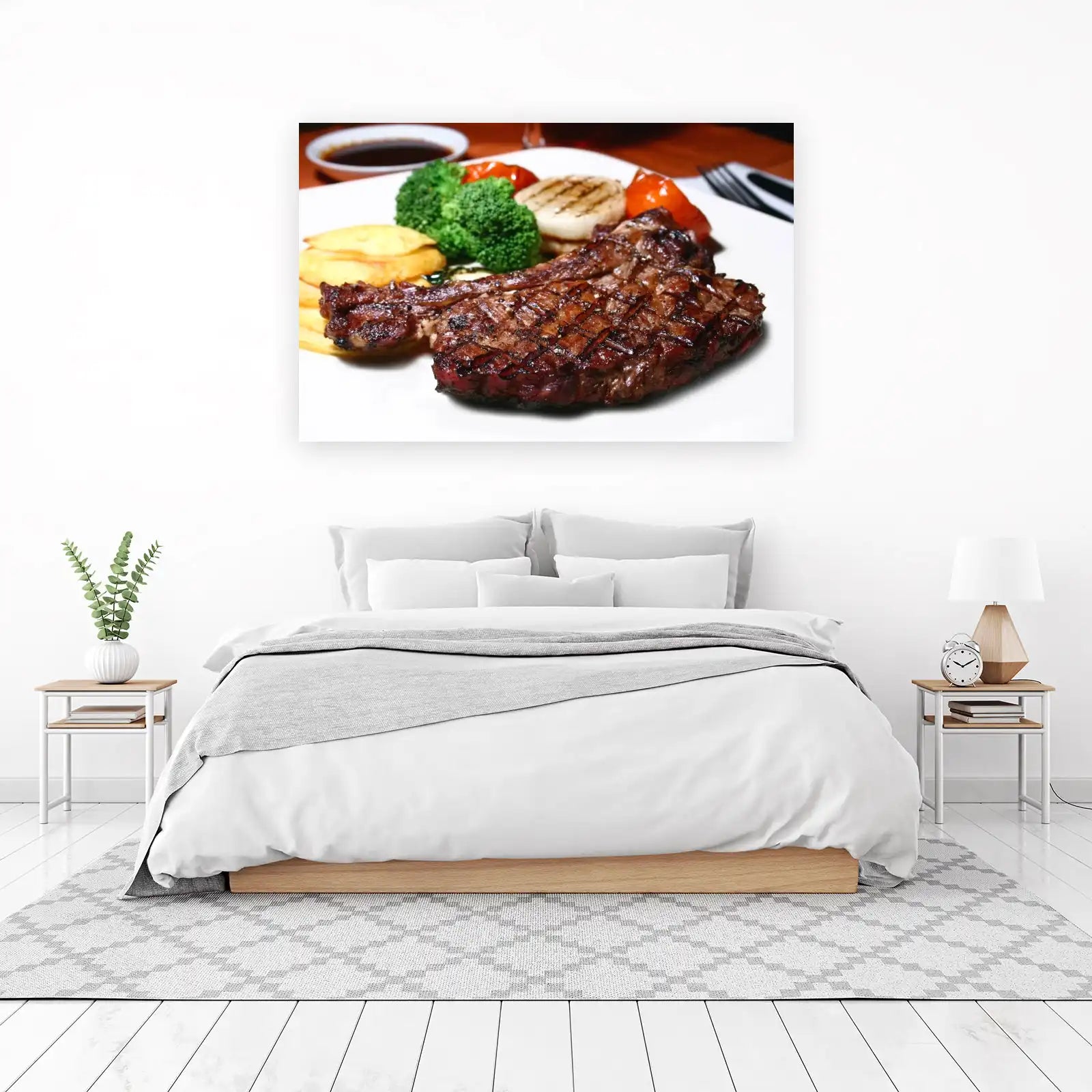 Gourmet Steak Dinner Wall Art