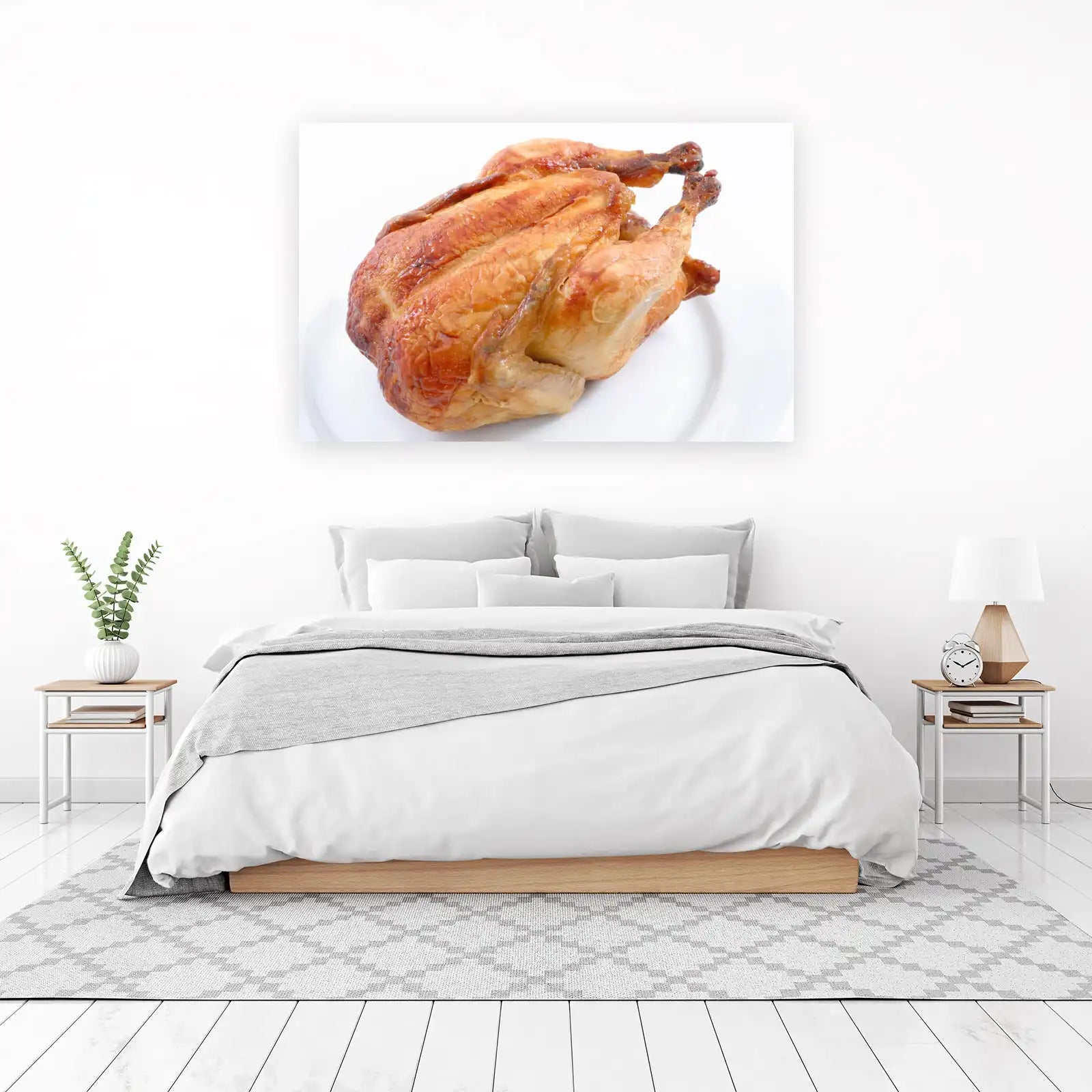 Golden Roasted Chicken Appetite Wall Art