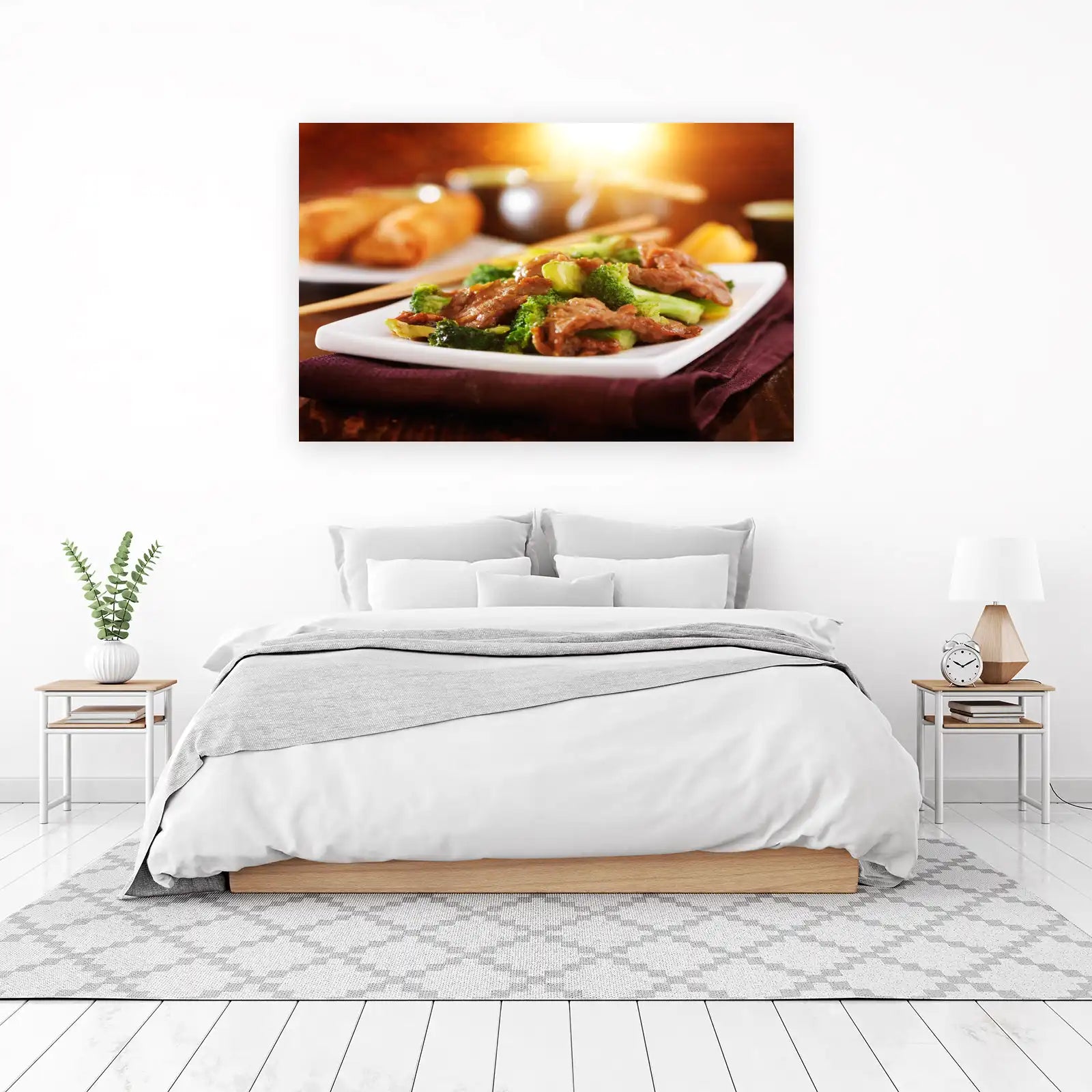 Asian Beef & Broccoli Delight Wall Art