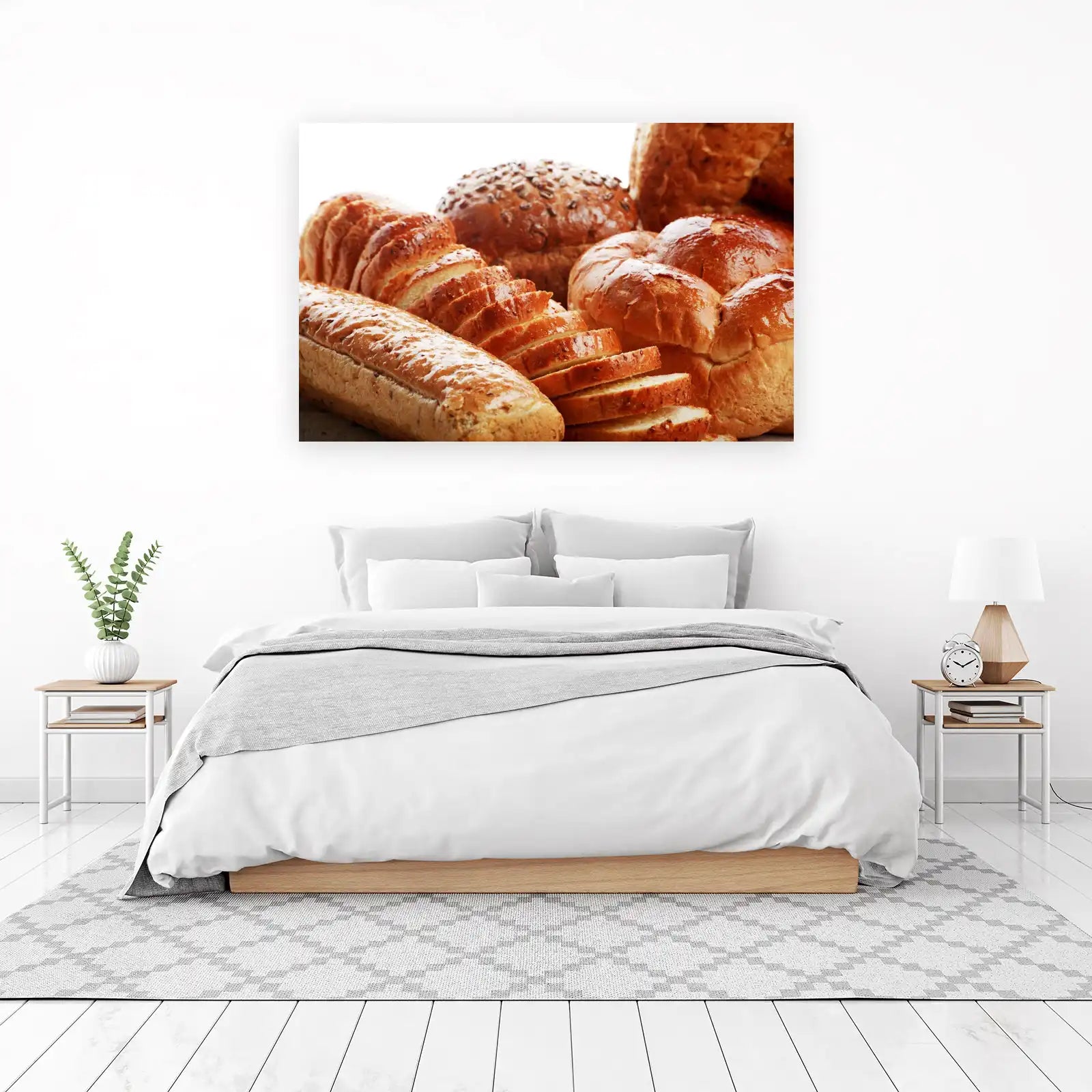 Freshly Baked Bread Assortment Wall Art