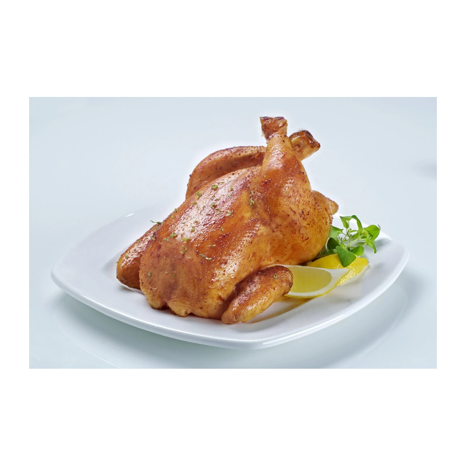 Golden Roasted Chicken Lemon Herb Wall Art