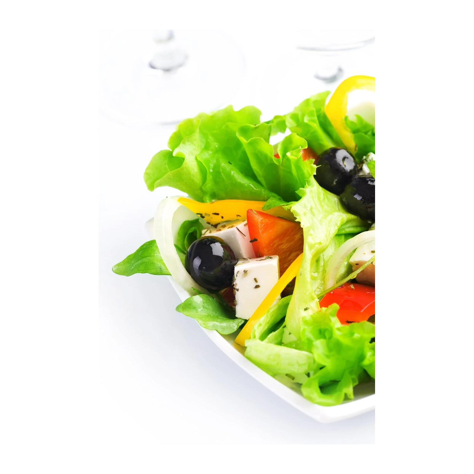 Fresh Greek Salad Vibes Wall Art