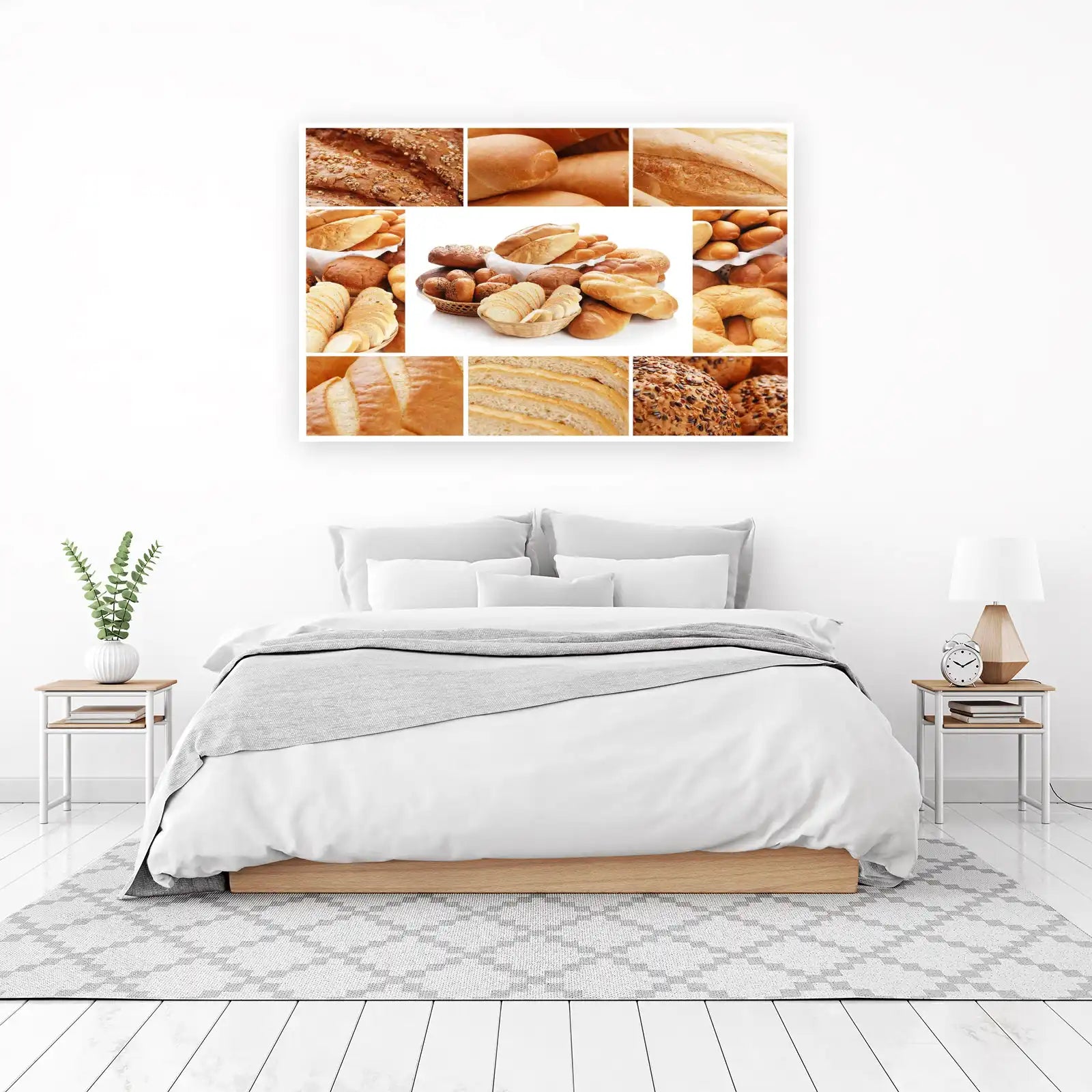 Artisan Bread Collage Wall Art