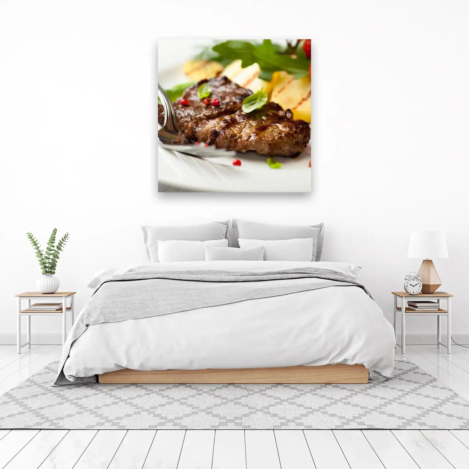 Gourmet Steak Dinner Art Wall Art
