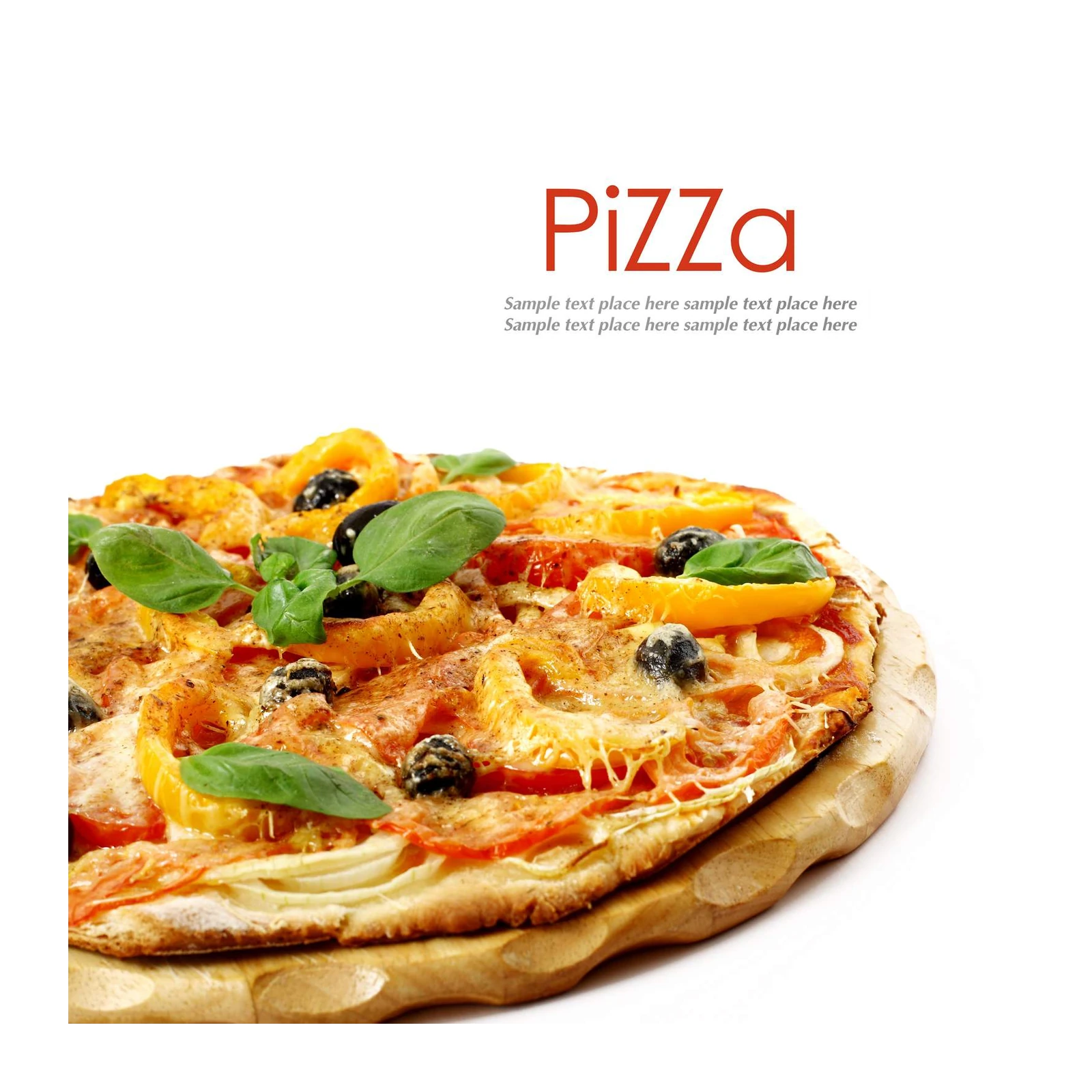 Gourmet Pepper & Olive Pizza Wall Art