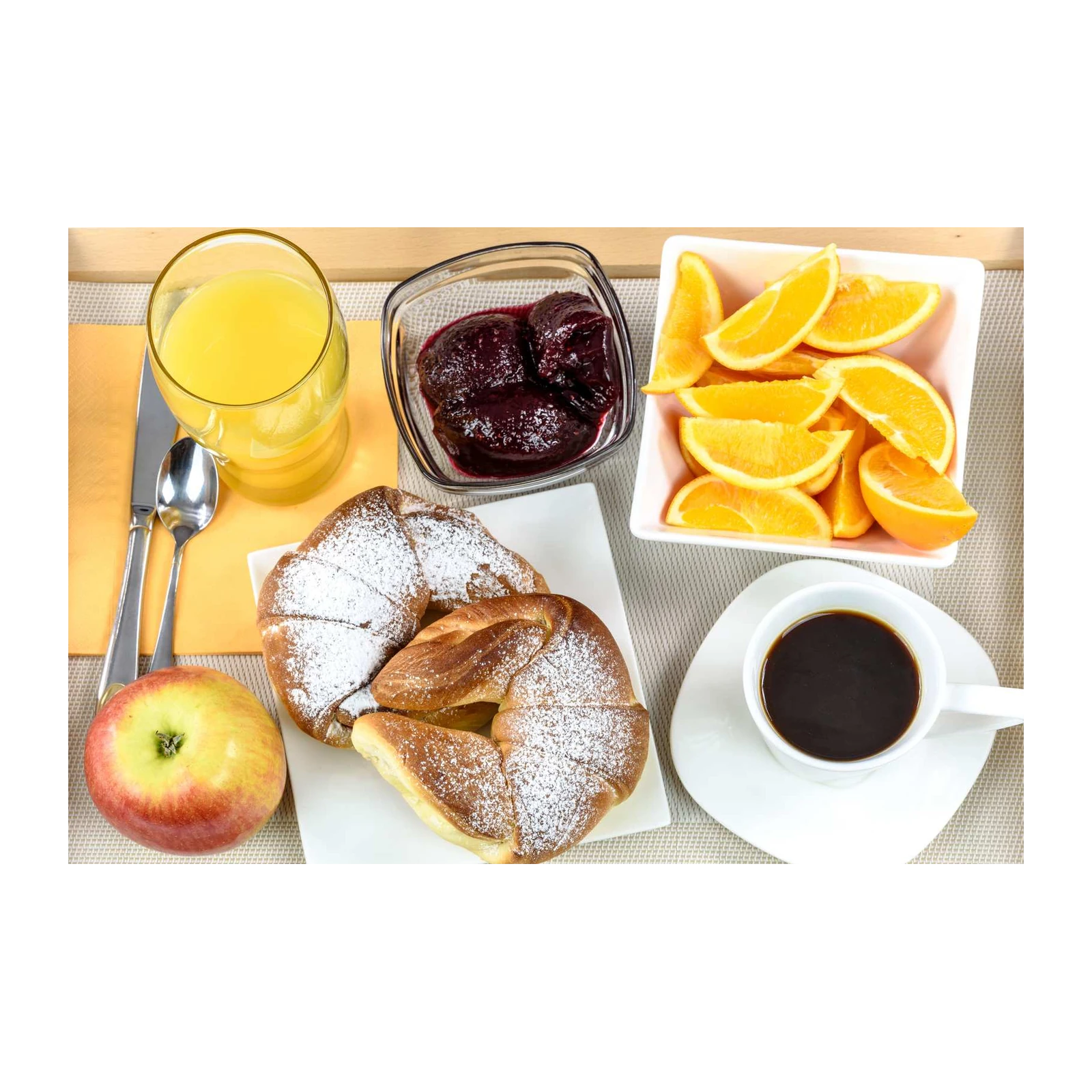 Delightful Breakfast Scene Wall Art