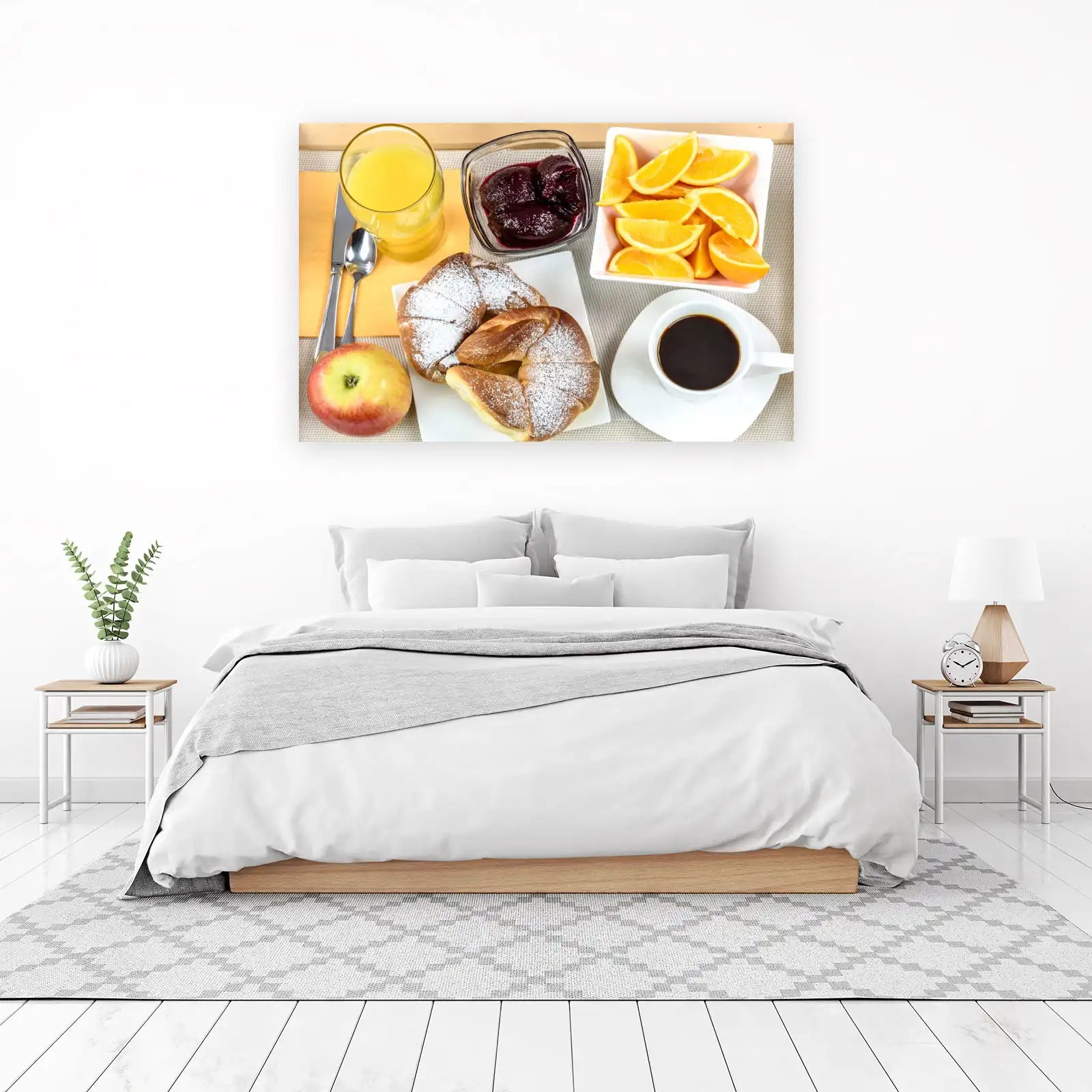Delightful Breakfast Scene Wall Art