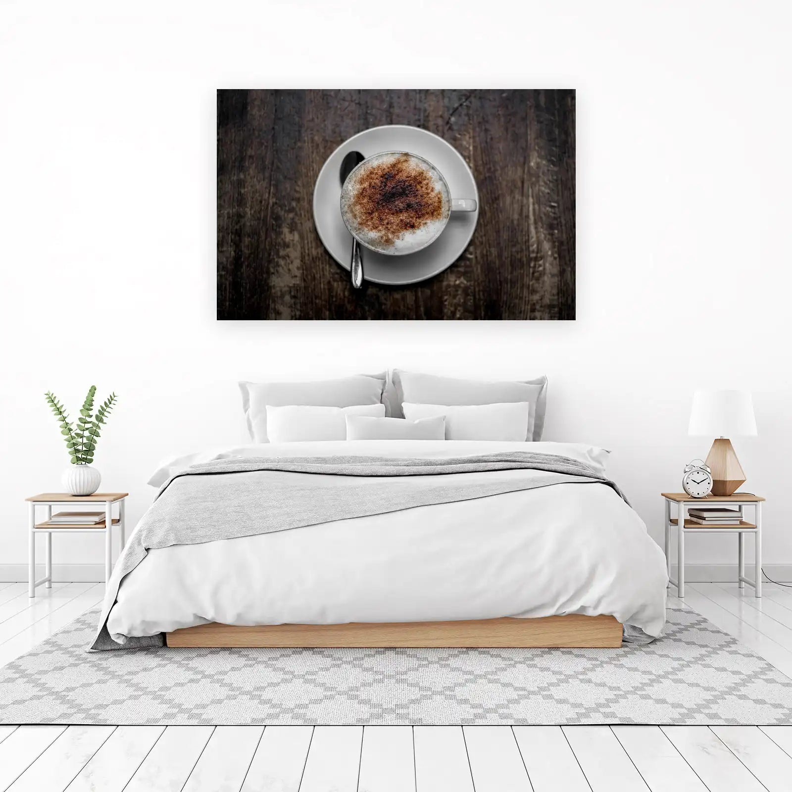 Cozy Cappuccino Morning Wall Art Wall Art