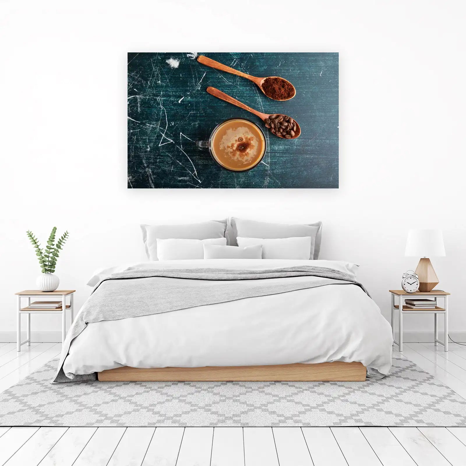 Aromatic Coffee Beans & Brew Wall Art