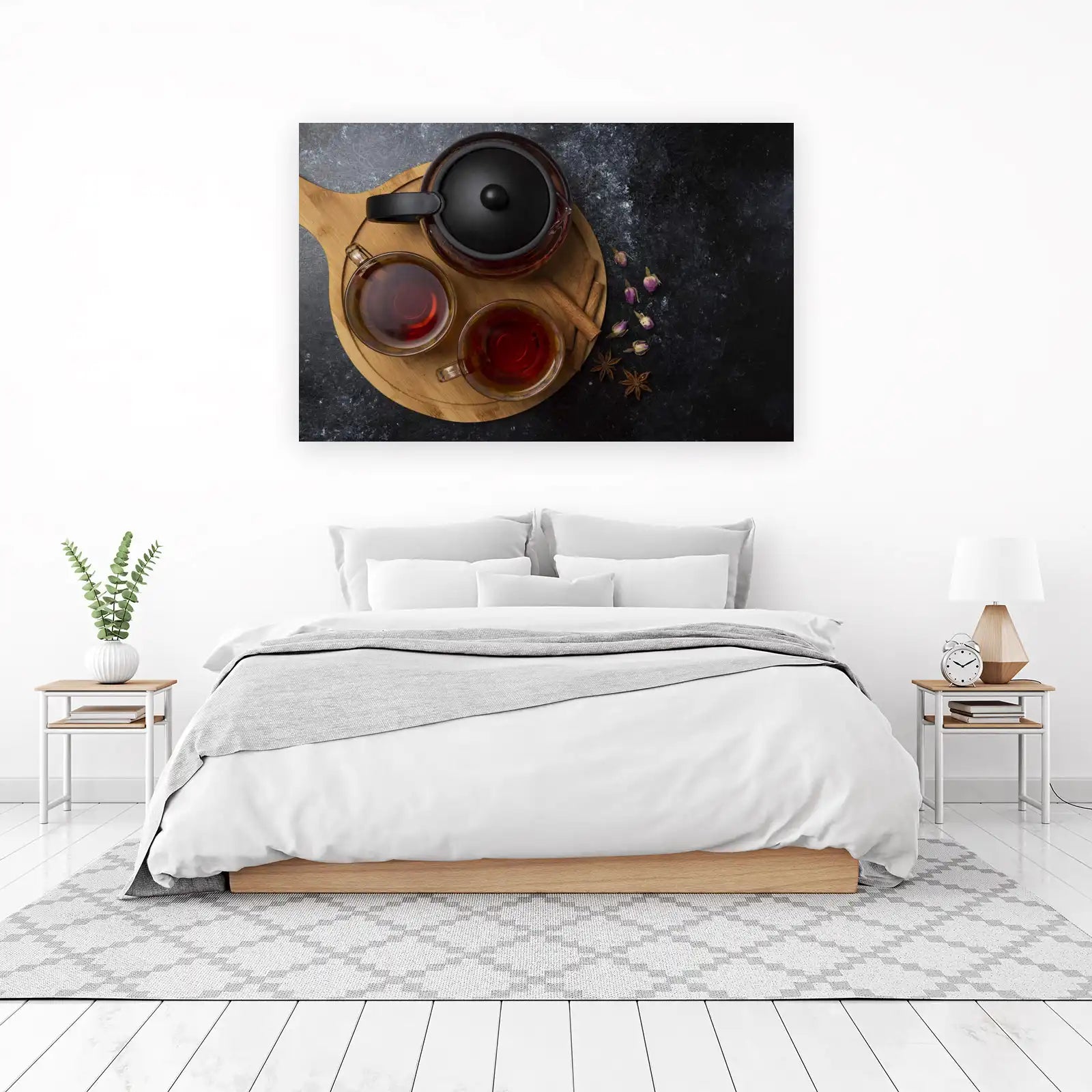 Cozy Tea Time Ambiance Wall Art
