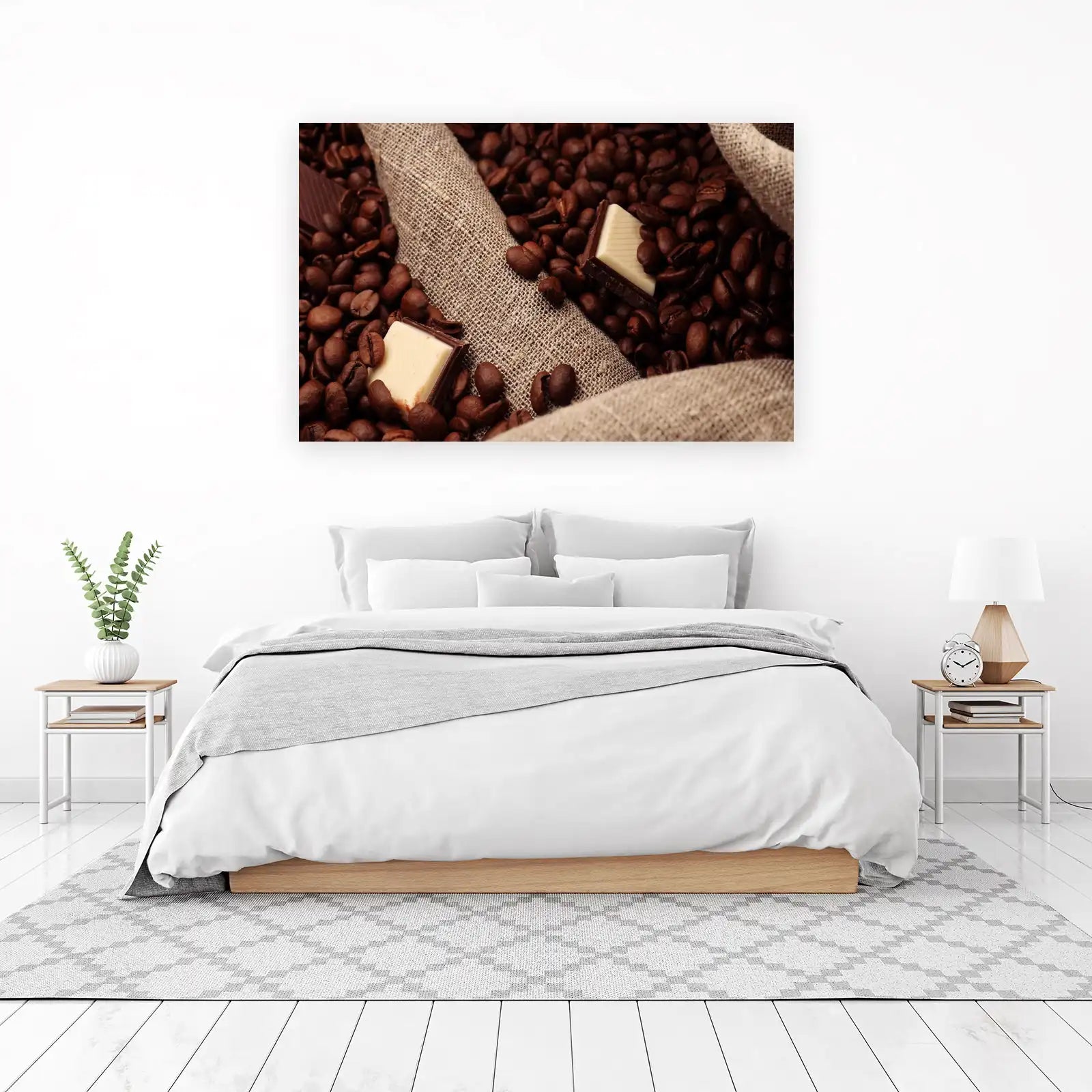 Rich Chocolate & Coffee Beans Wall Art