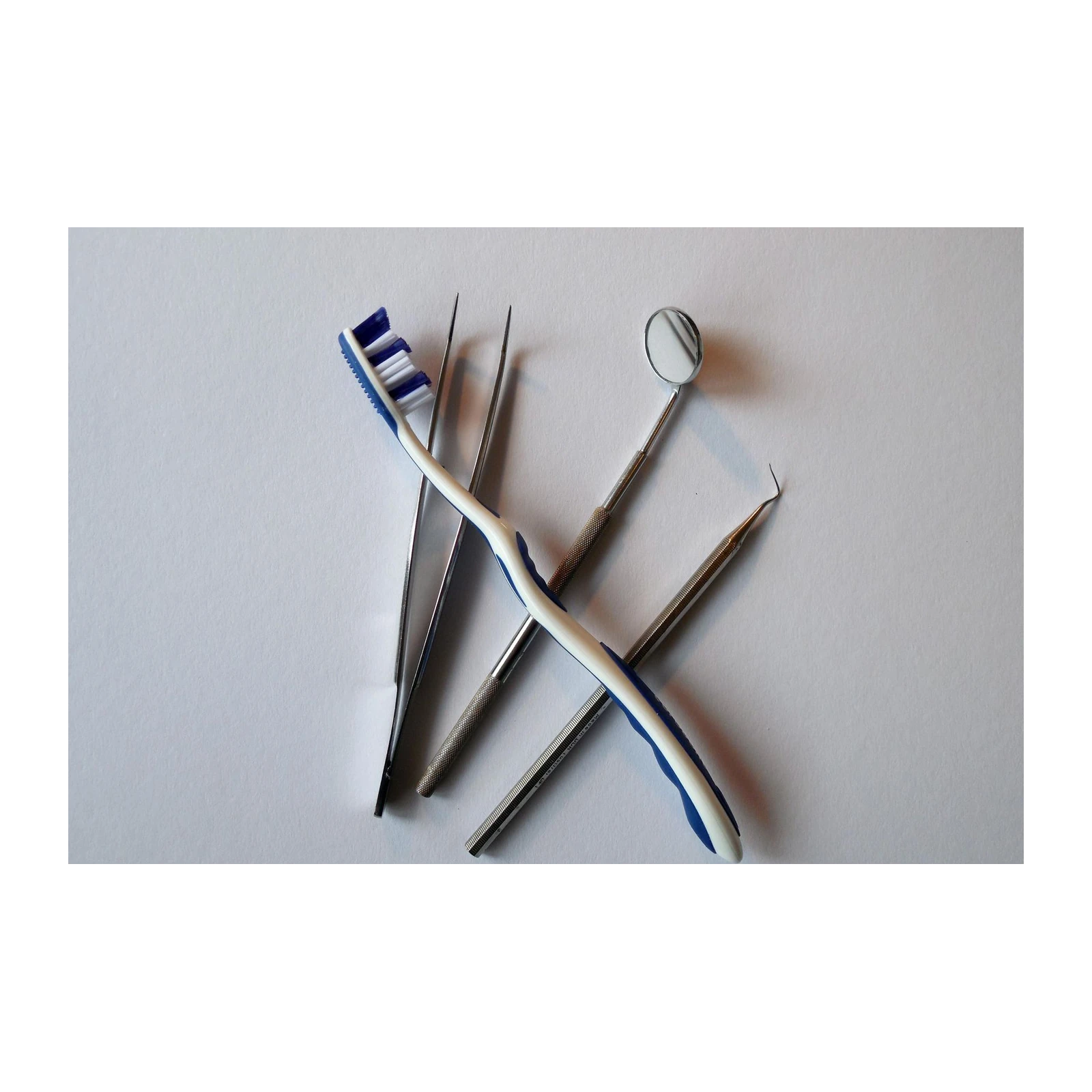 Dental Hygiene Tools Wall Art