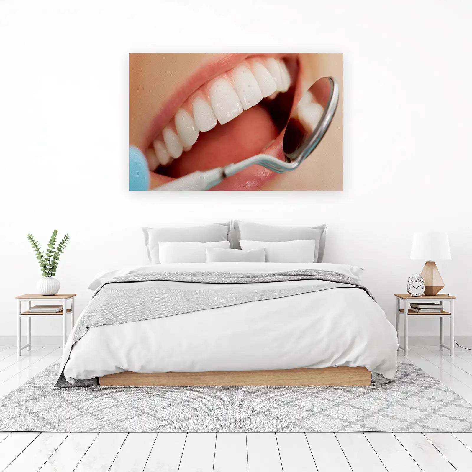 Radiant Smile Dental Art Wall Art