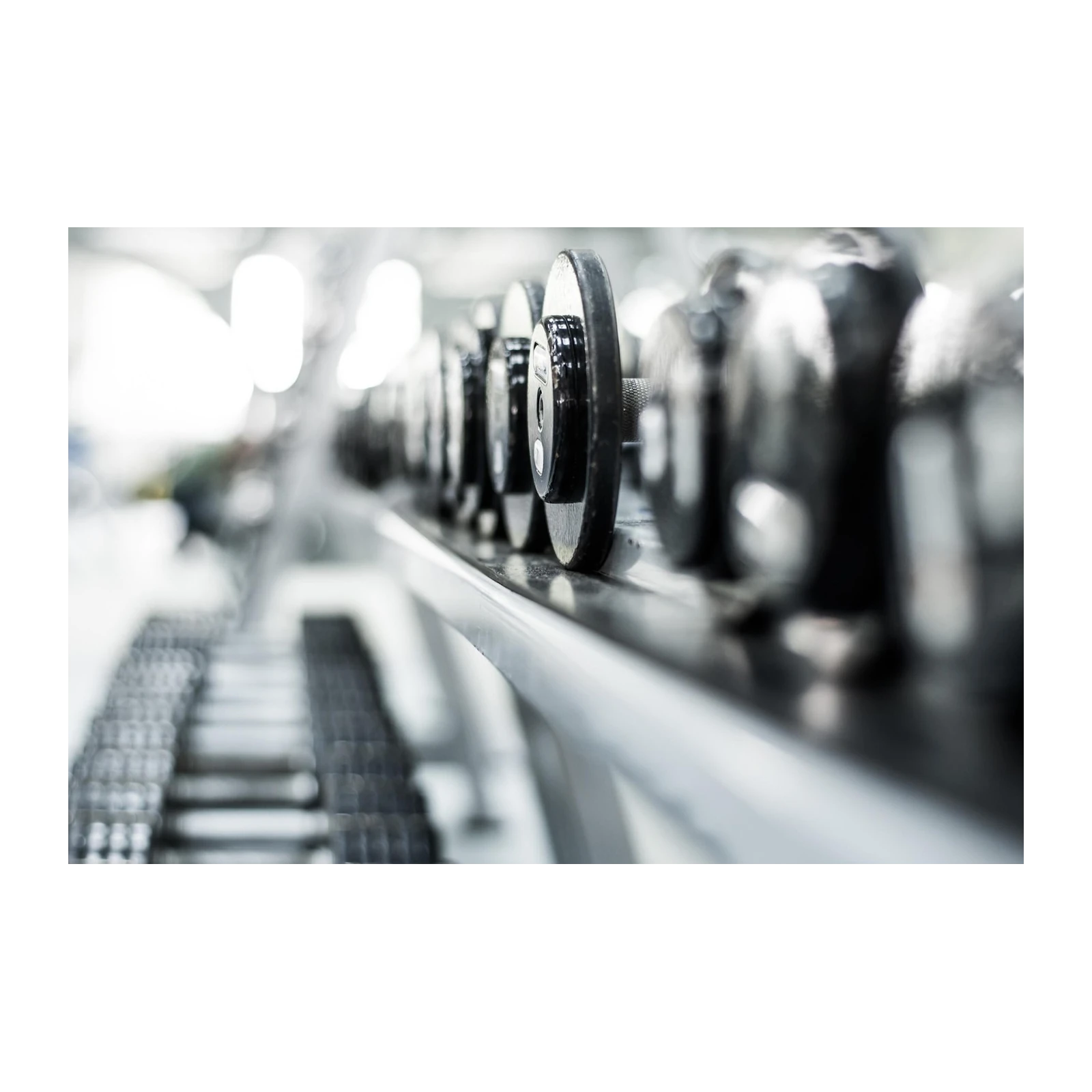 Gym Motivation Dumbbell Row Wall Art
