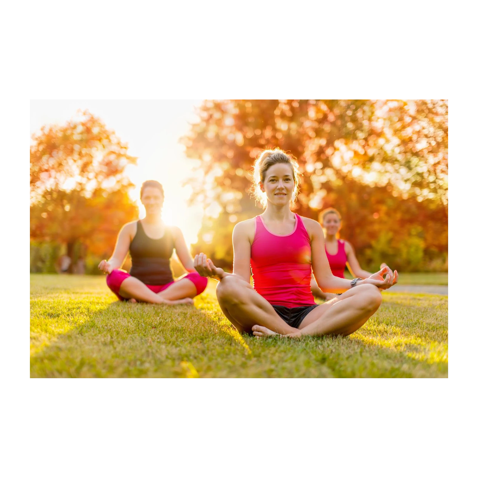 Serene Yoga Retreat Wall Art