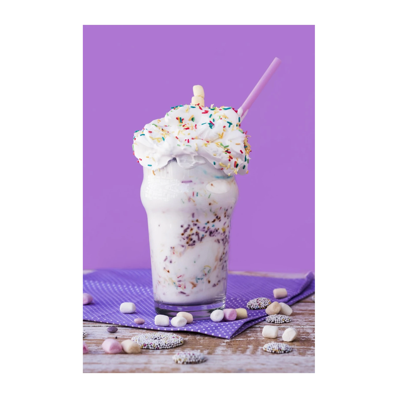 Sweet Treat Delight Milkshake Wall Art