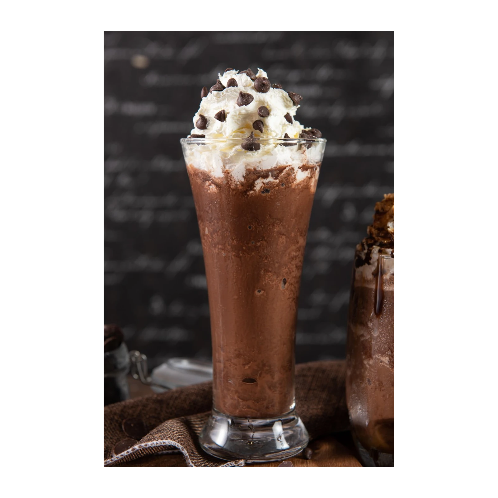 Decadent Chocolate Shake Art Wall Art