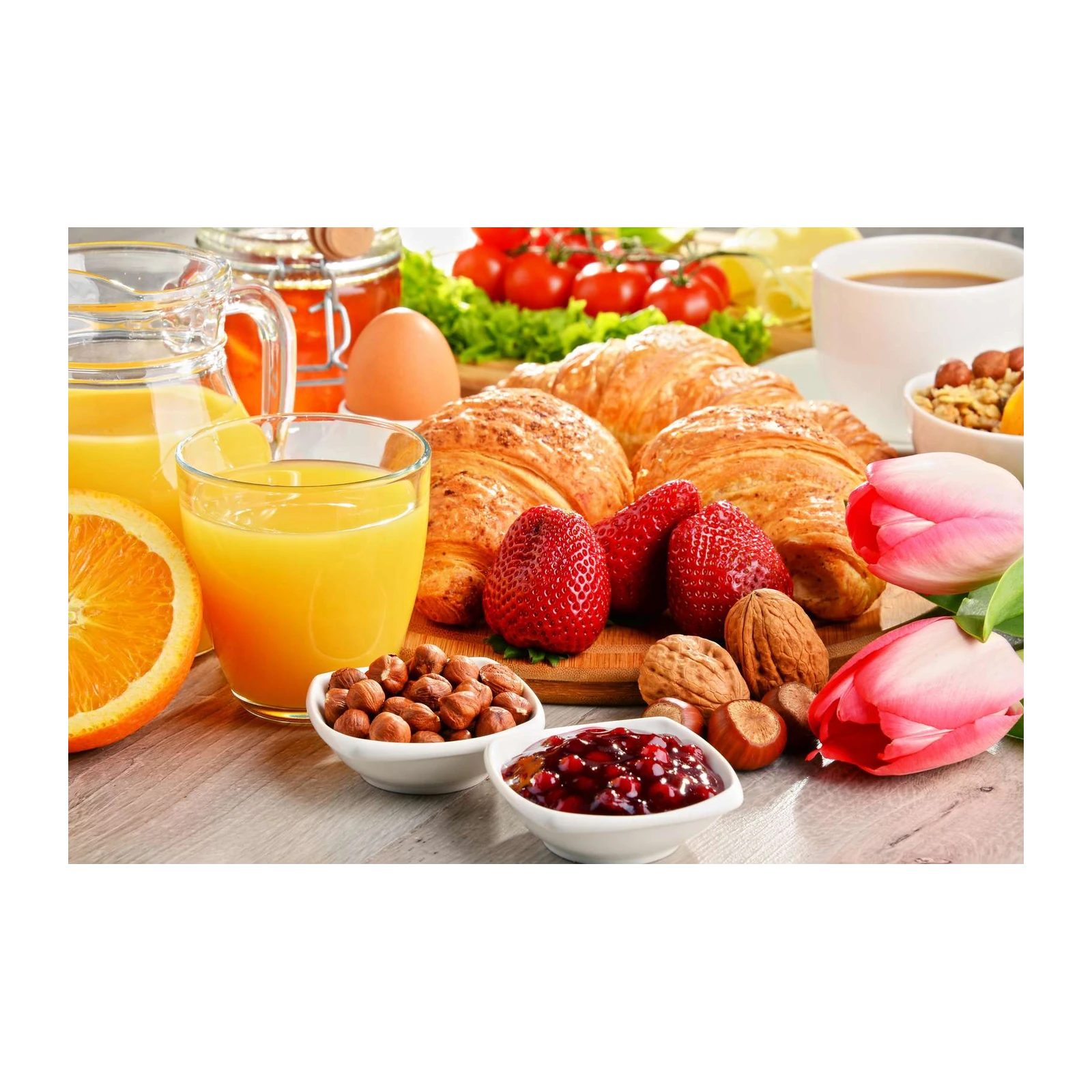 Gourmet Breakfast Delight Wall Art