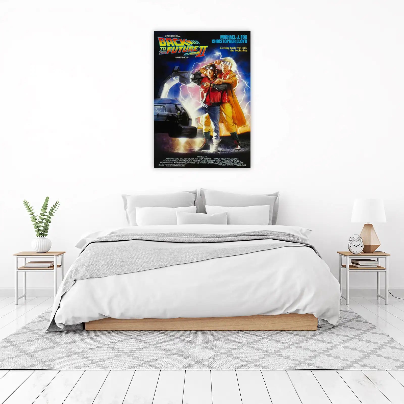 Back to the Future Part II Movie Poster Wall Art