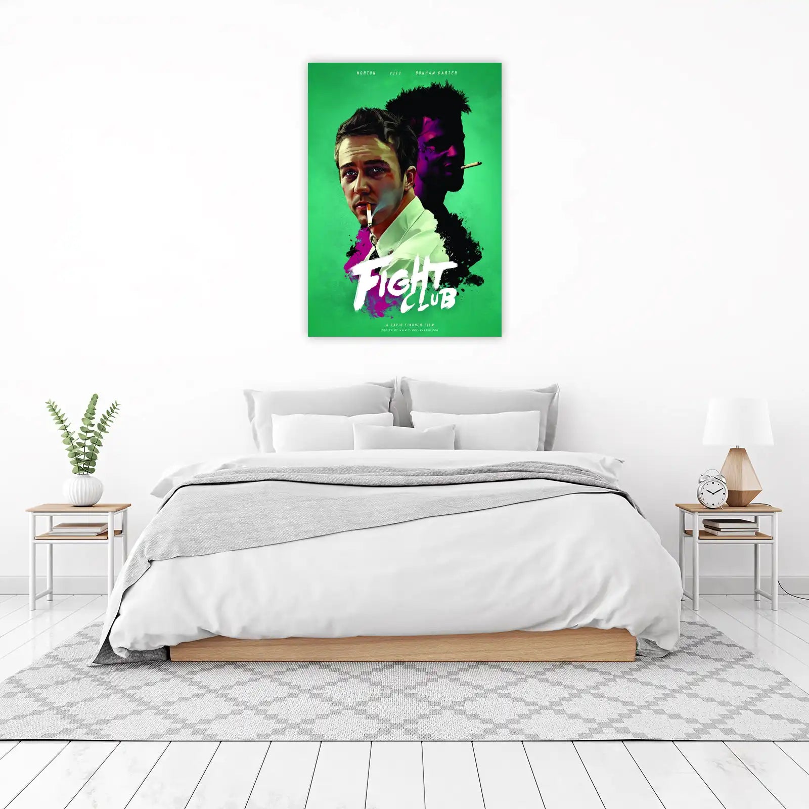 Fight Club Movie Poster Wall Art
