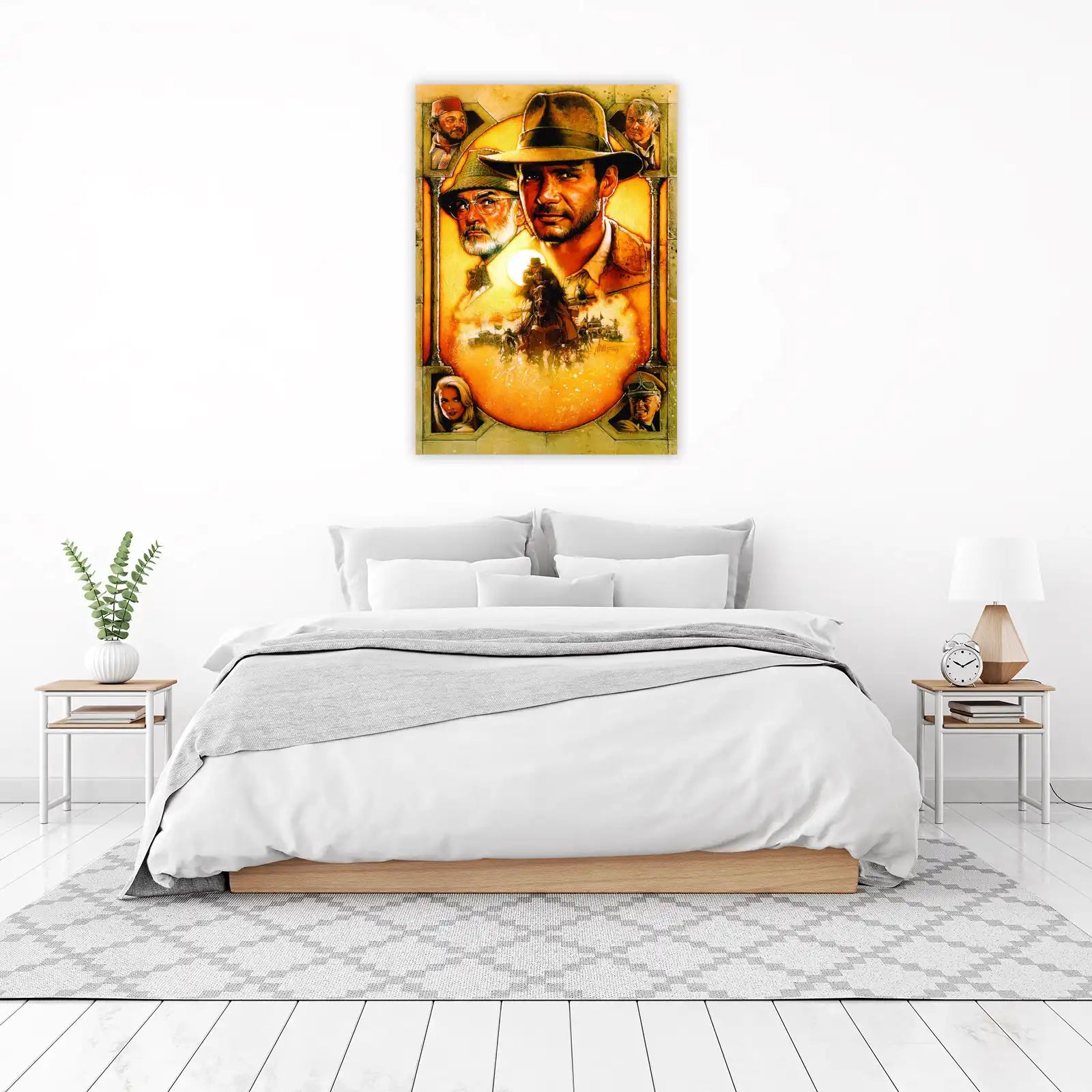 Indiana Jones Adventure Movie Poster Wall Art