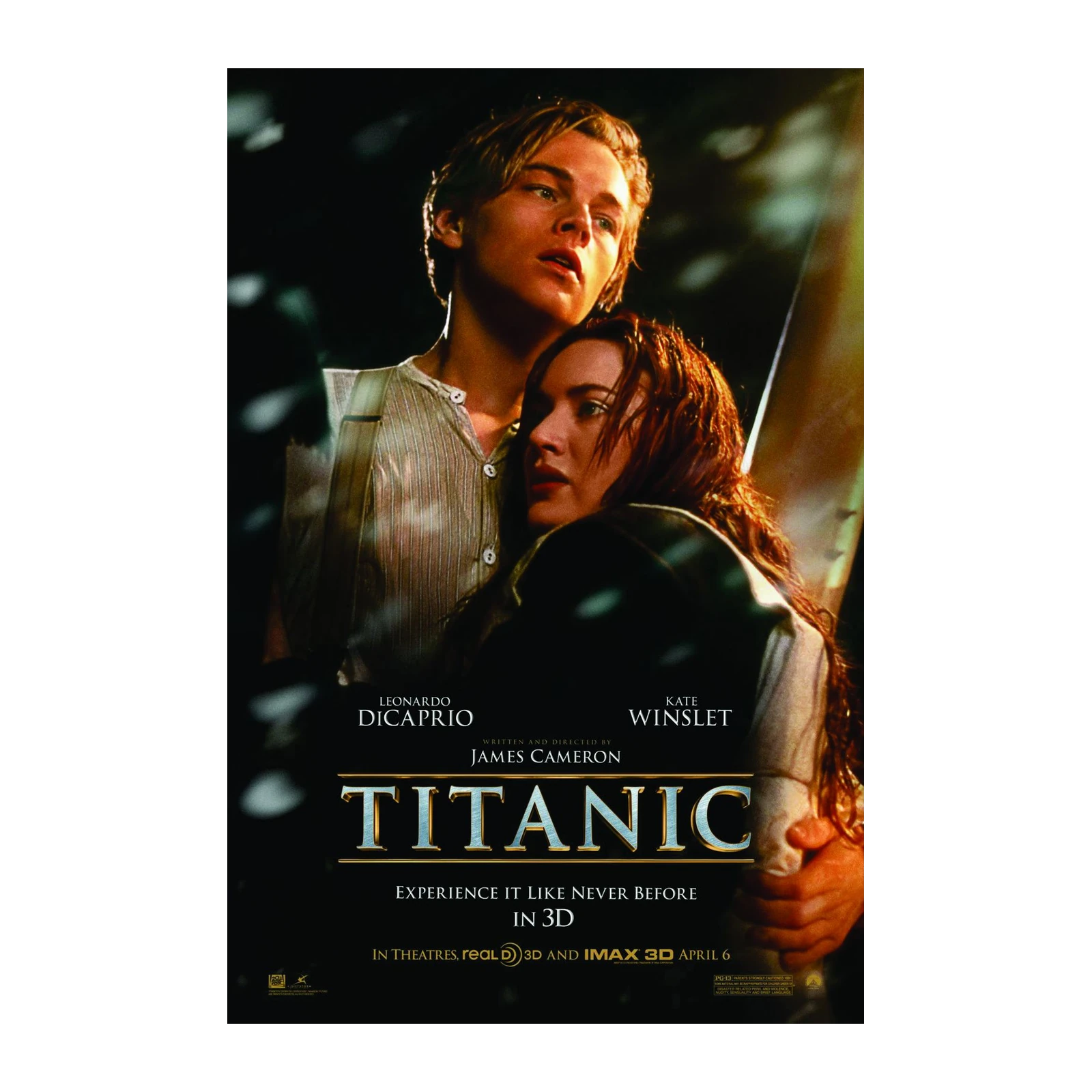 Titanic Movie Iconic Love Story Wall Art