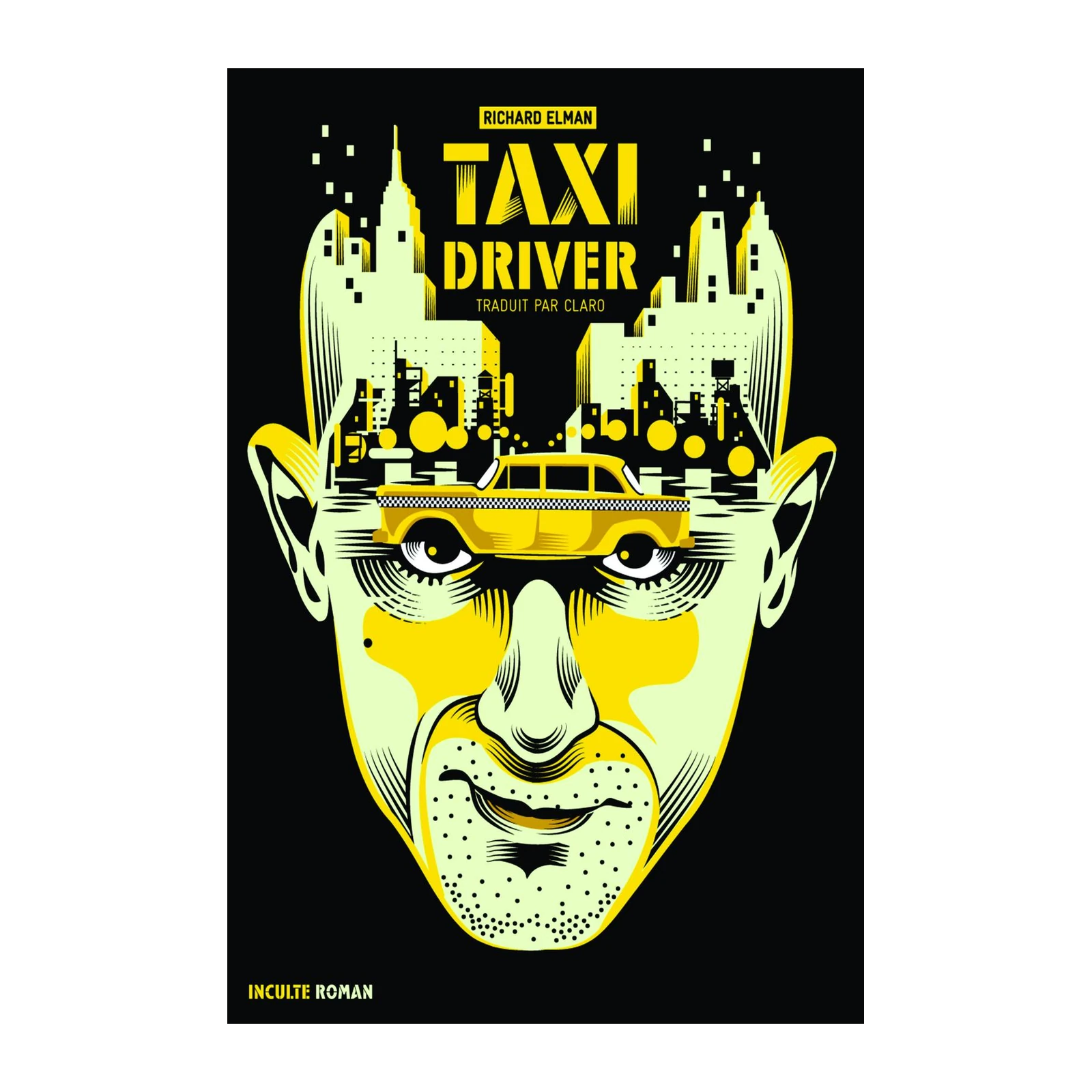 Taxi Driver NYC Cityscape Yellow Cab Wall Art