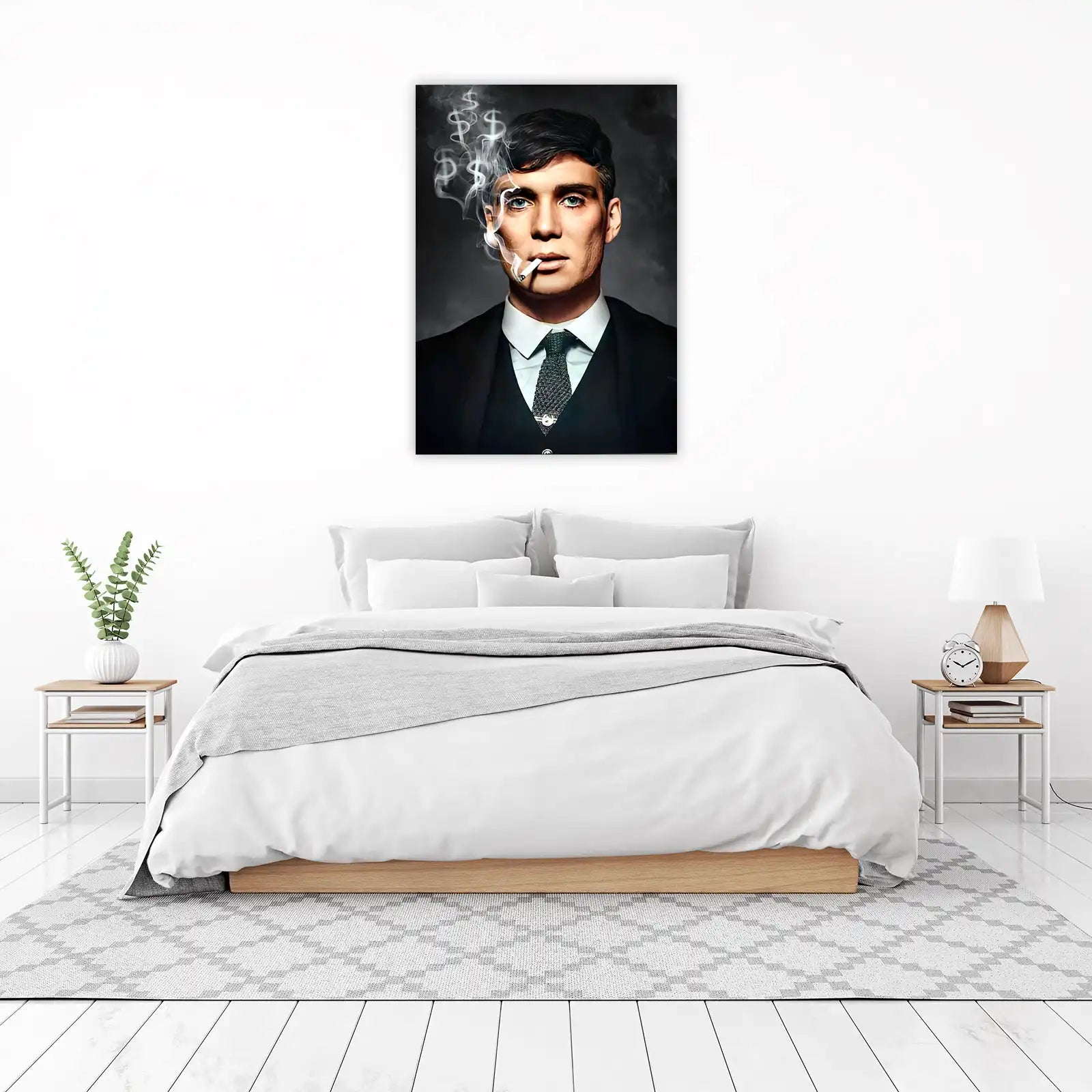 Peaky Blinders Dollar Smoke Wall Art