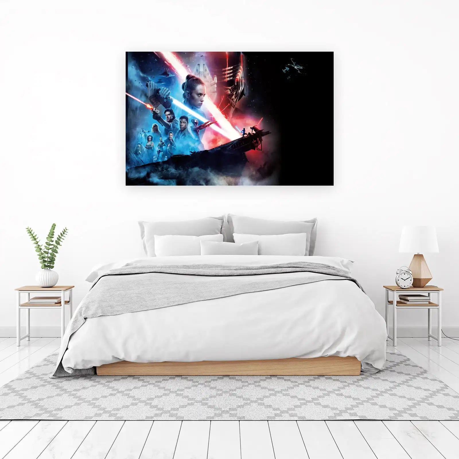 Epic Star Wars Galaxy Duel Wall Art