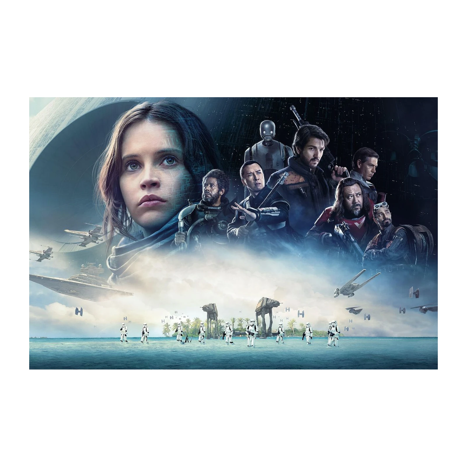 Rogue One Star Wars Epic Action Wall Art