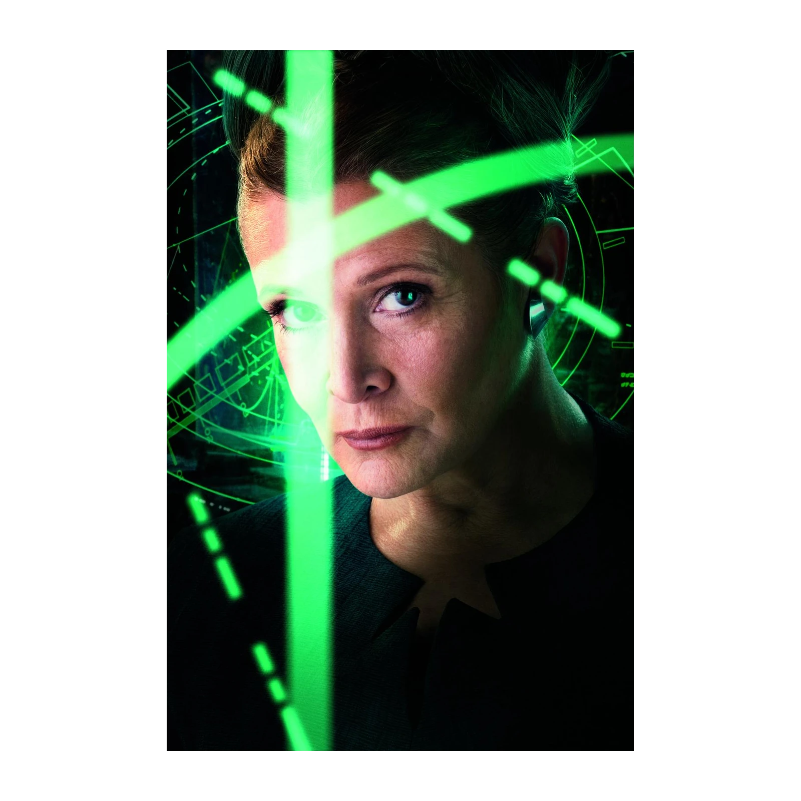 Princess Leia Star Wars "Galaxy Commander" Wall Art