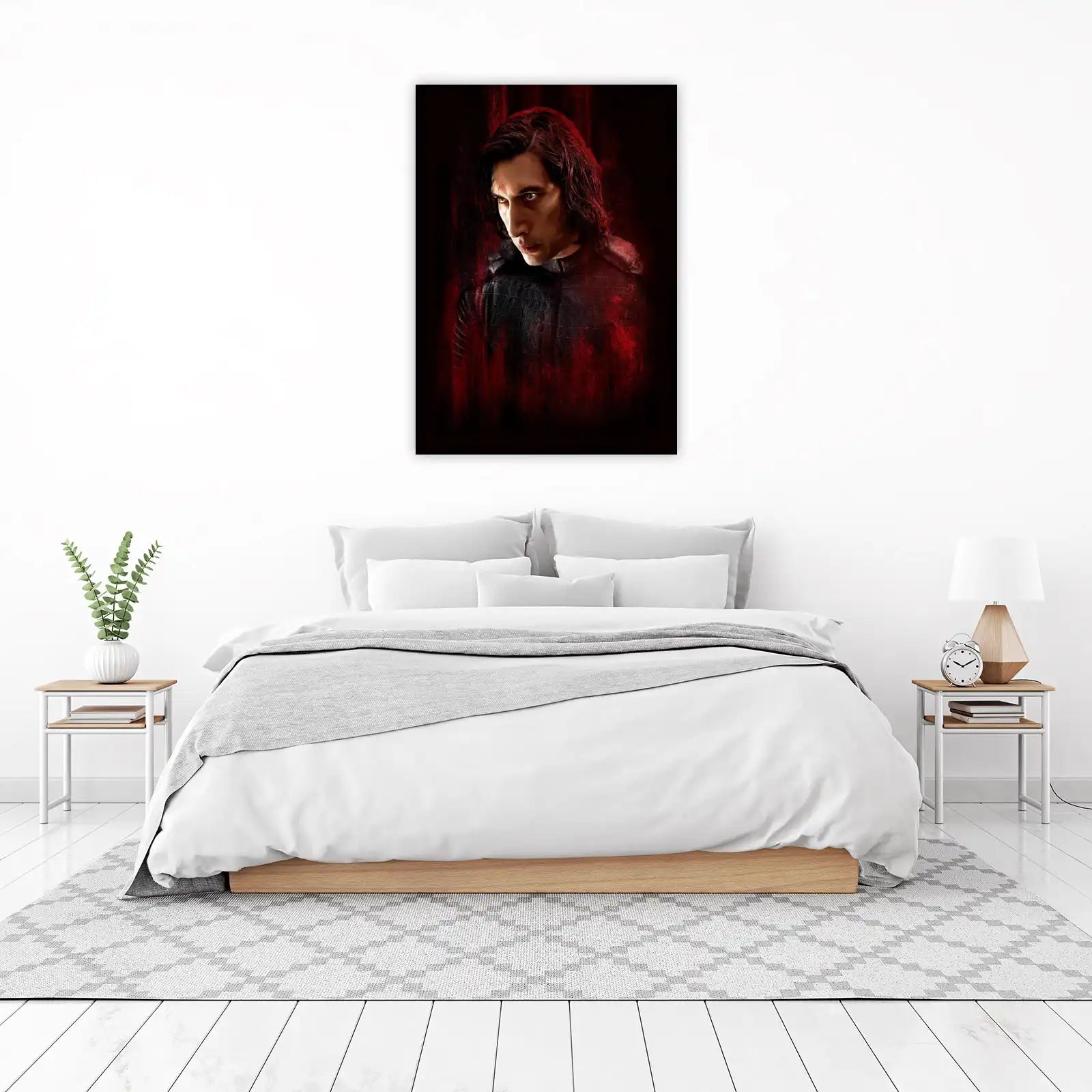 Dark Hero Kylo Ren Force Awakens Wall Art