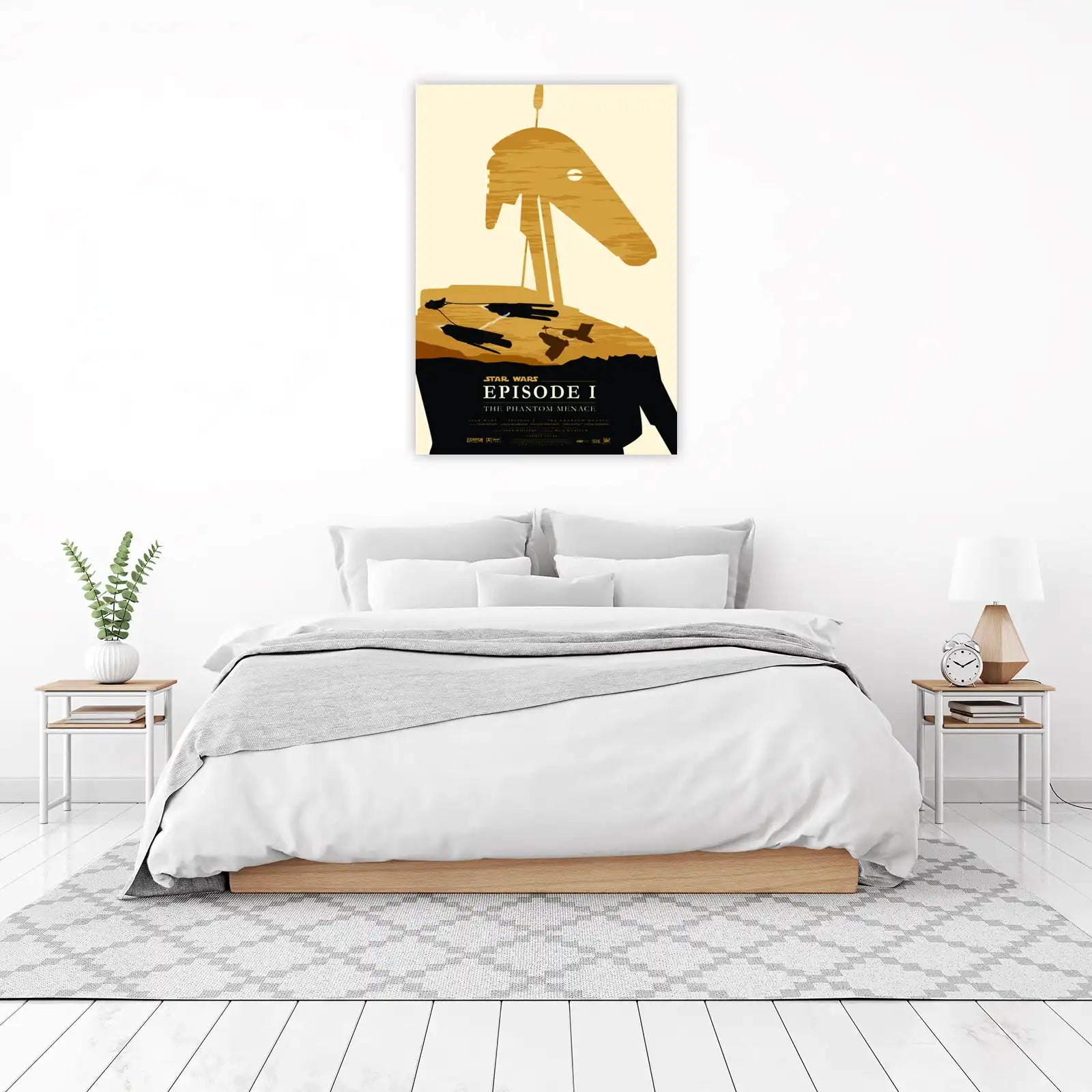 Star Wars Phantom Menace Podrace Wall Art
