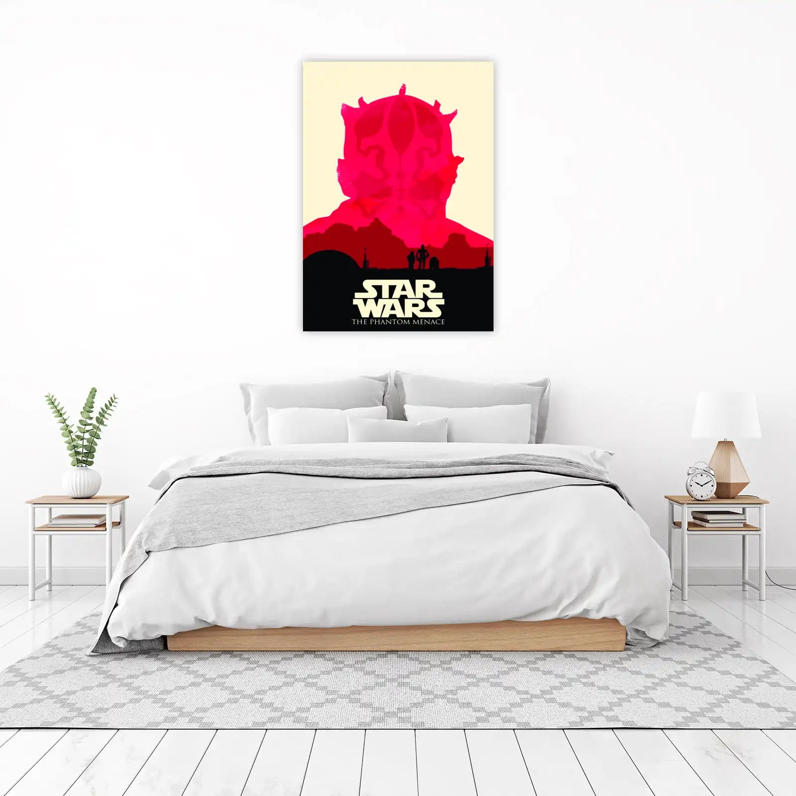Darth Maul Star Wars Phantom Menace Wall Art