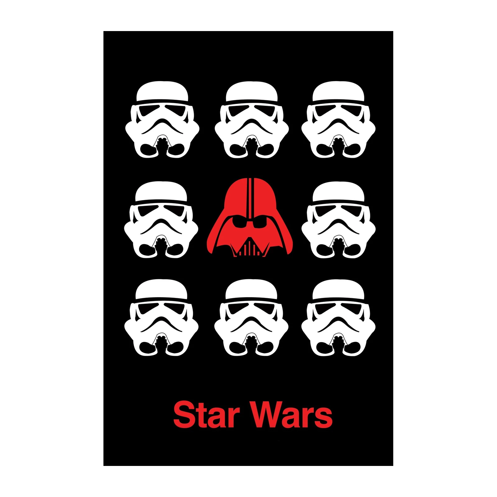 Darth Vader & Stormtrooper Star Wars Wall Art